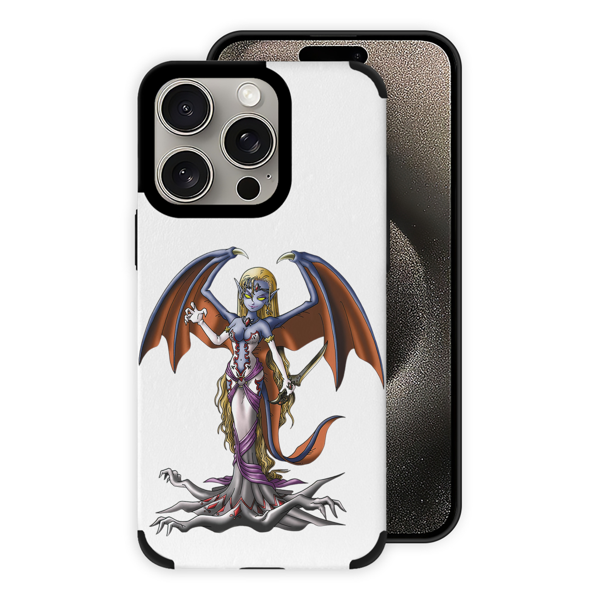 （画像用） ドラゴンクエスト Doragon Kuesuto Dragon Quest 【iPhone15ProMax対応】 PUレザー スマホケース 耐衝撃＆黄変防止