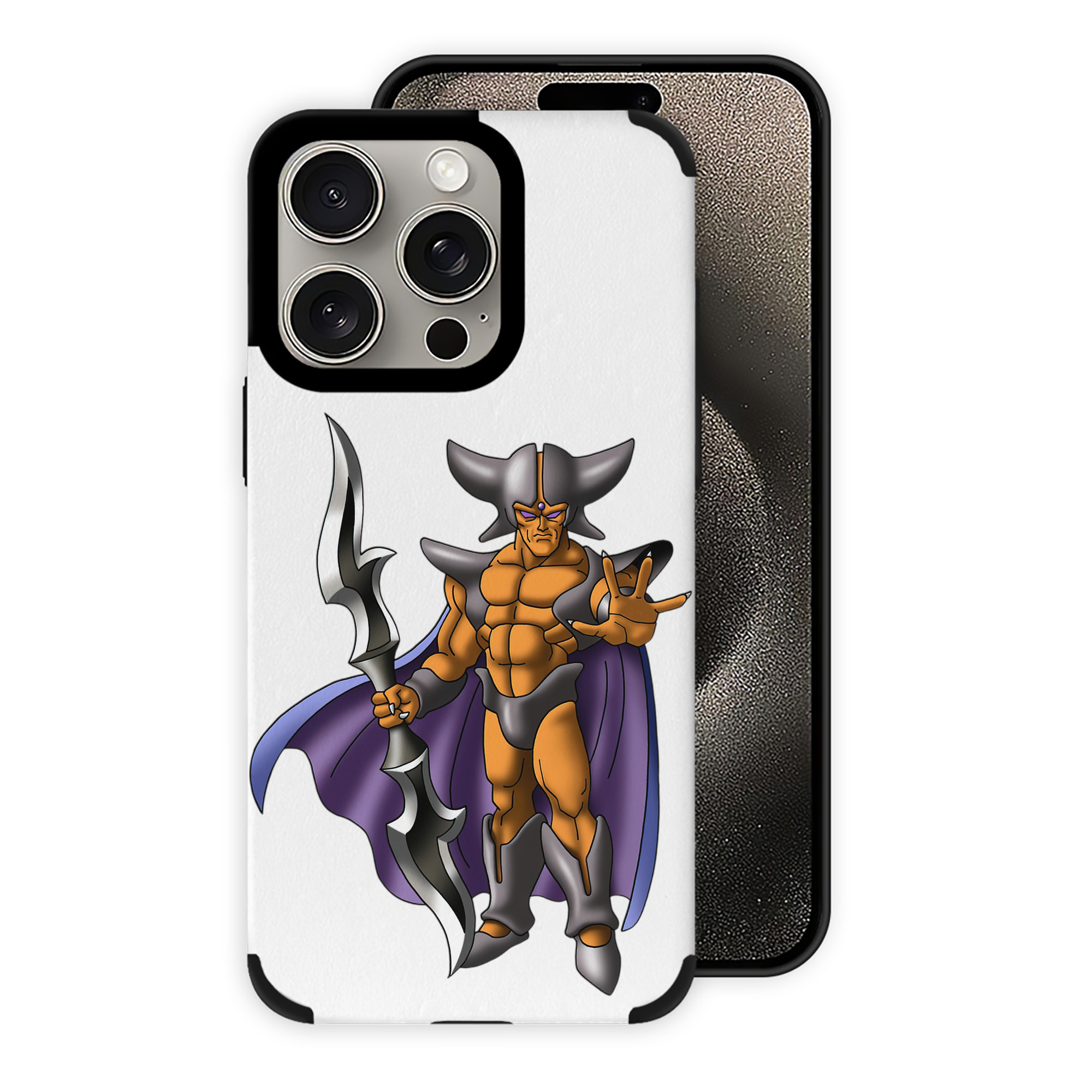 （画像用） ドラゴンクエスト Doragon Kuesuto Dragon Quest 【iPhone15ProMax対応】 PUレザー スマホケース 耐衝撃＆黄変防止