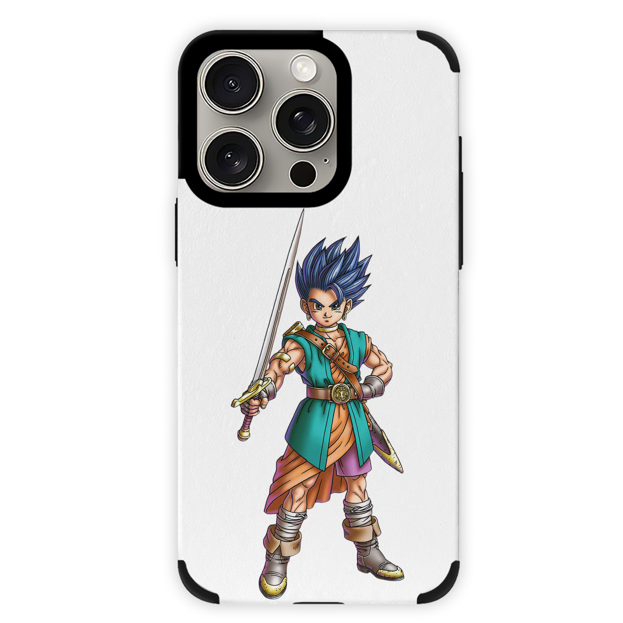 （画像用） ドラゴンクエスト Doragon Kuesuto Dragon Quest 【iPhone15ProMax対応】 PUレザー スマホケース 耐衝撃＆黄変防止