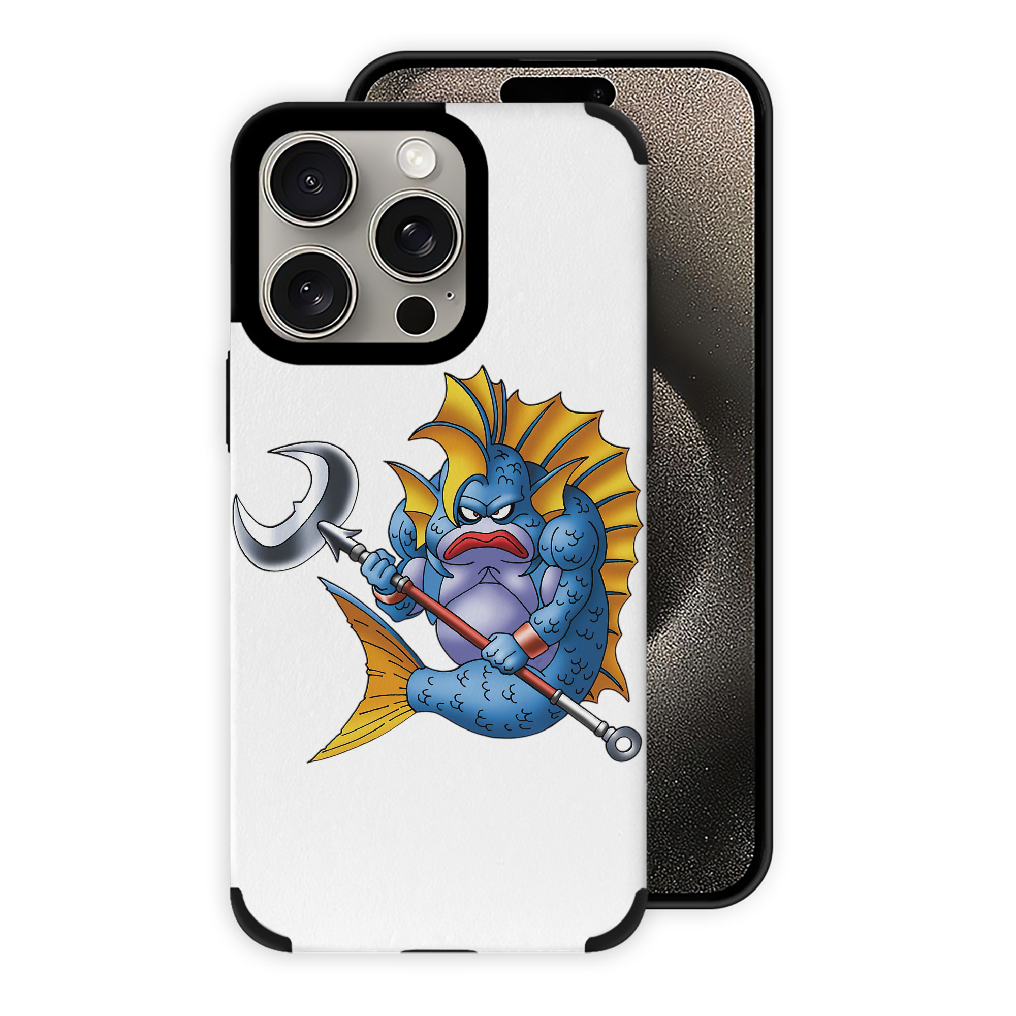 （画像用） ドラゴンクエスト Doragon Kuesuto Dragon Quest 【iPhone15ProMax対応】 PUレザー スマホケース 耐衝撃＆黄変防止
