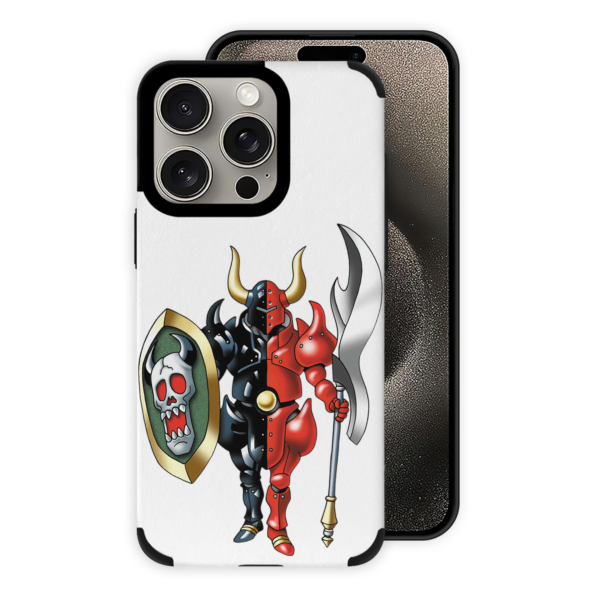 （画像用） ドラゴンクエスト Doragon Kuesuto Dragon Quest 【iPhone15ProMax対応】 PUレザー スマホケース 耐衝撃＆黄変防止