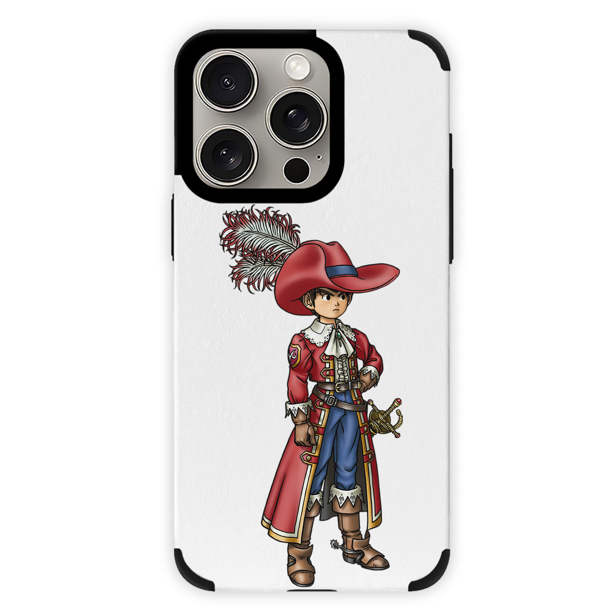 （画像用） ドラゴンクエスト Doragon Kuesuto Dragon Quest 【iPhone15ProMax対応】 PUレザー スマホケース 耐衝撃＆黄変防止
