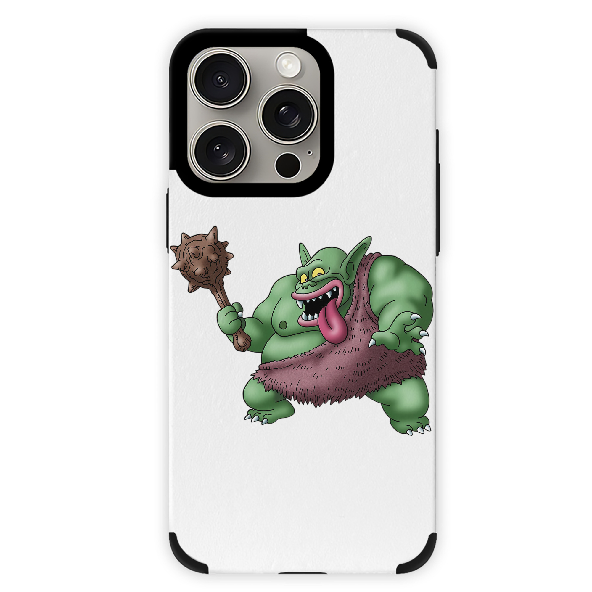 （画像用） ドラゴンクエスト Doragon Kuesuto Dragon Quest 【iPhone15ProMax対応】 PUレザー スマホケース 耐衝撃＆黄変防止