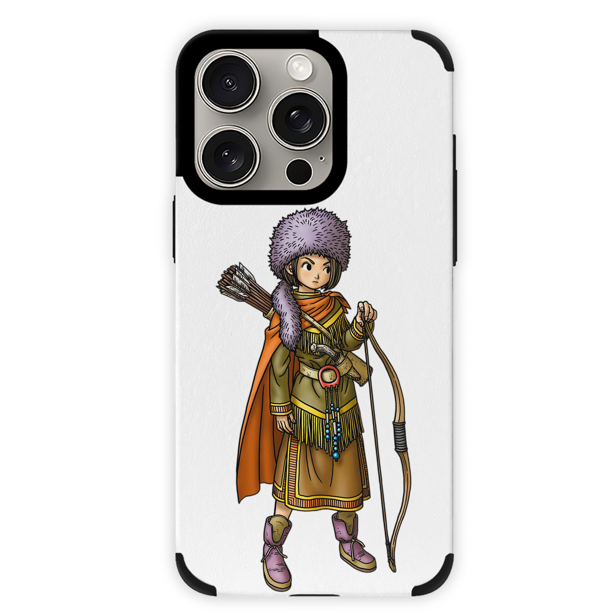 （画像用） ドラゴンクエスト Doragon Kuesuto Dragon Quest 【iPhone15ProMax対応】 PUレザー スマホケース 耐衝撃＆黄変防止
