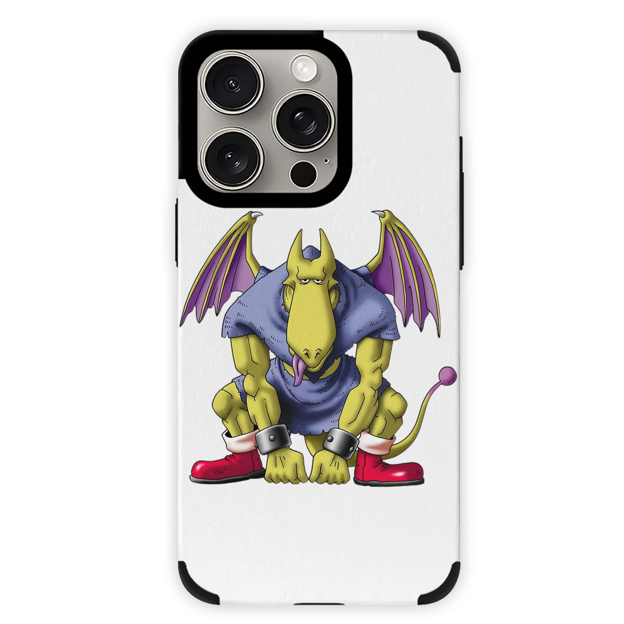 （画像用） ドラゴンクエスト Doragon Kuesuto Dragon Quest 【iPhone15ProMax対応】 PUレザー スマホケース 耐衝撃＆黄変防止
