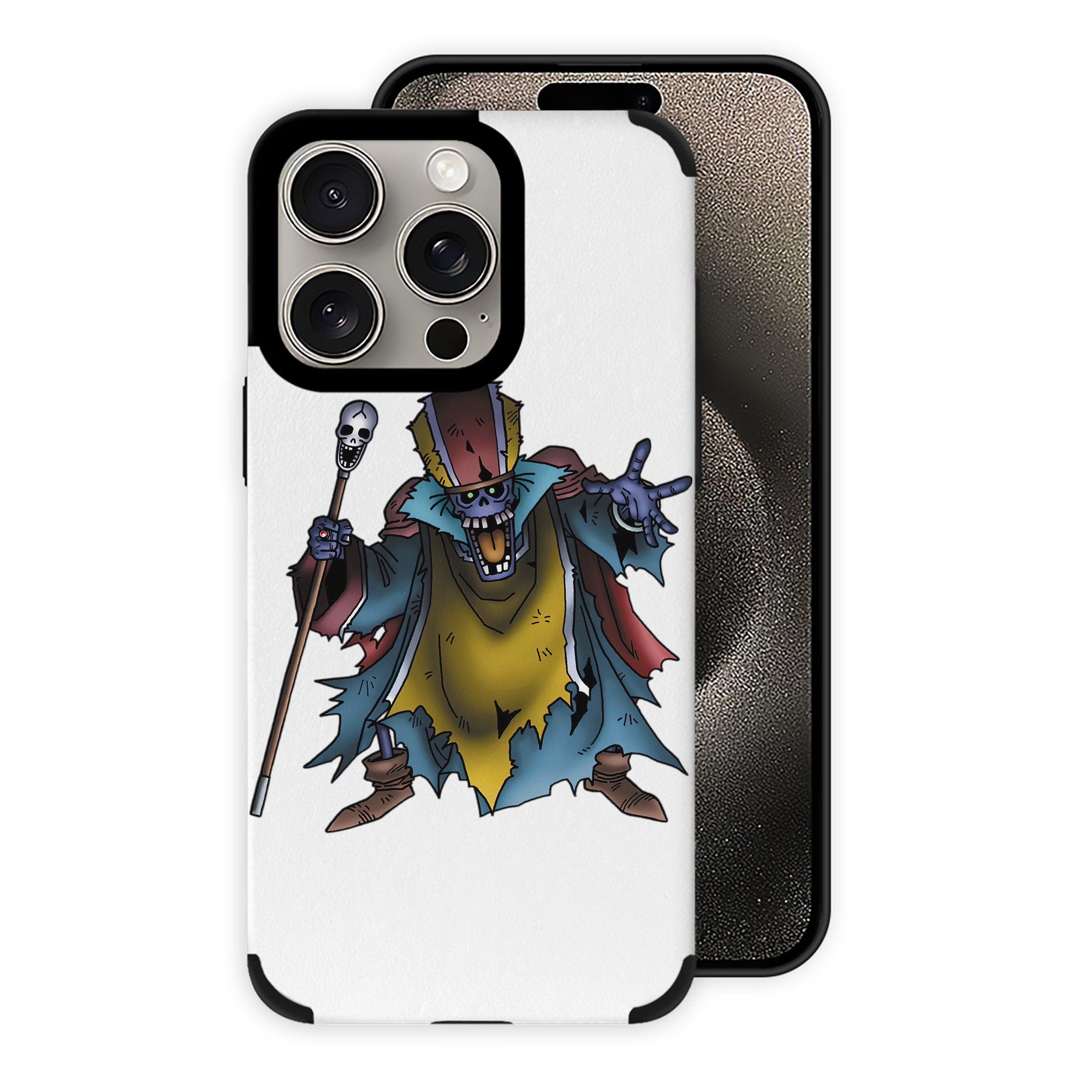 （画像用） ドラゴンクエスト Doragon Kuesuto Dragon Quest 【iPhone15ProMax対応】 PUレザー スマホケース 耐衝撃＆黄変防止