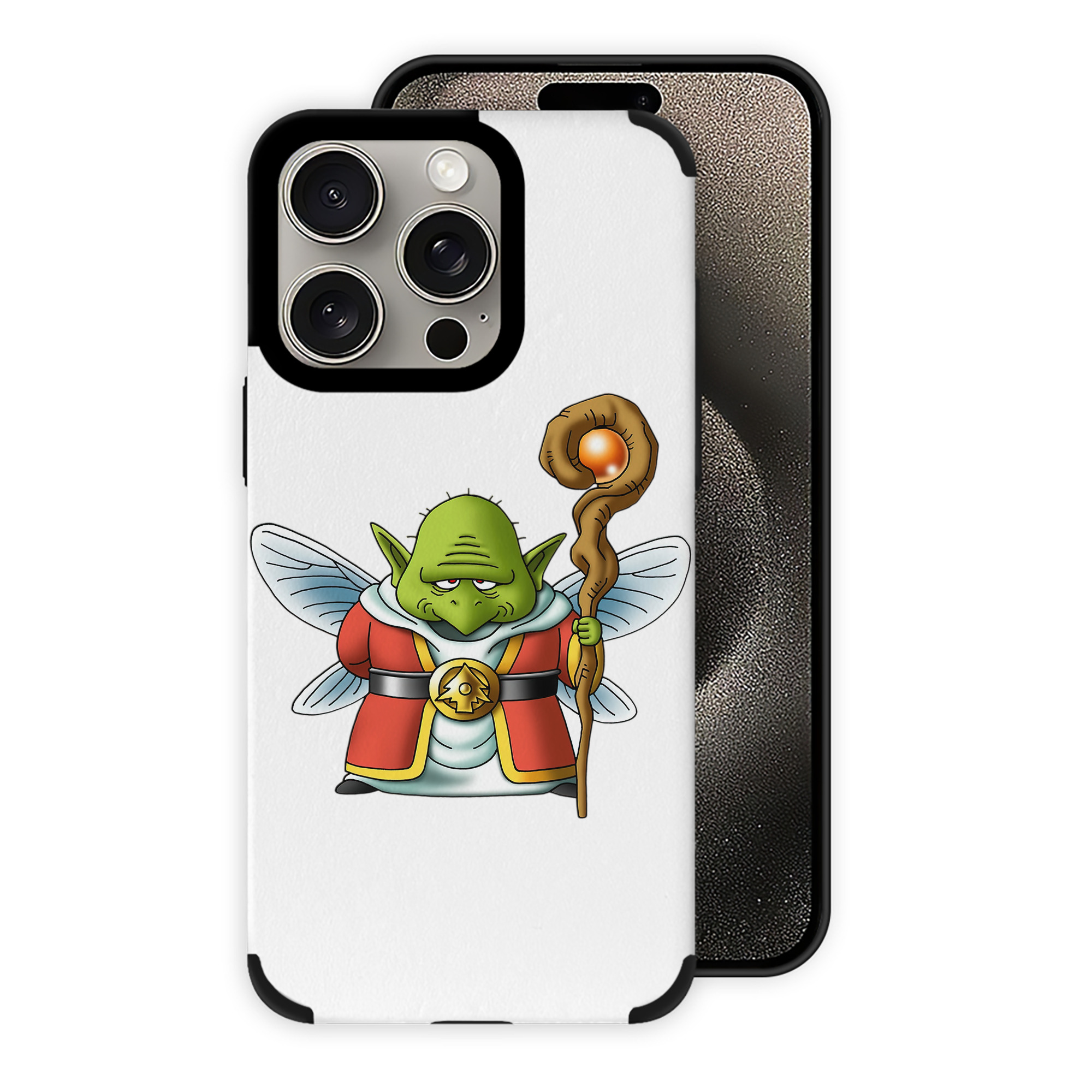 （画像用） ドラゴンクエスト Doragon Kuesuto Dragon Quest 【iPhone15ProMax対応】 PUレザー スマホケース 耐衝撃＆黄変防止