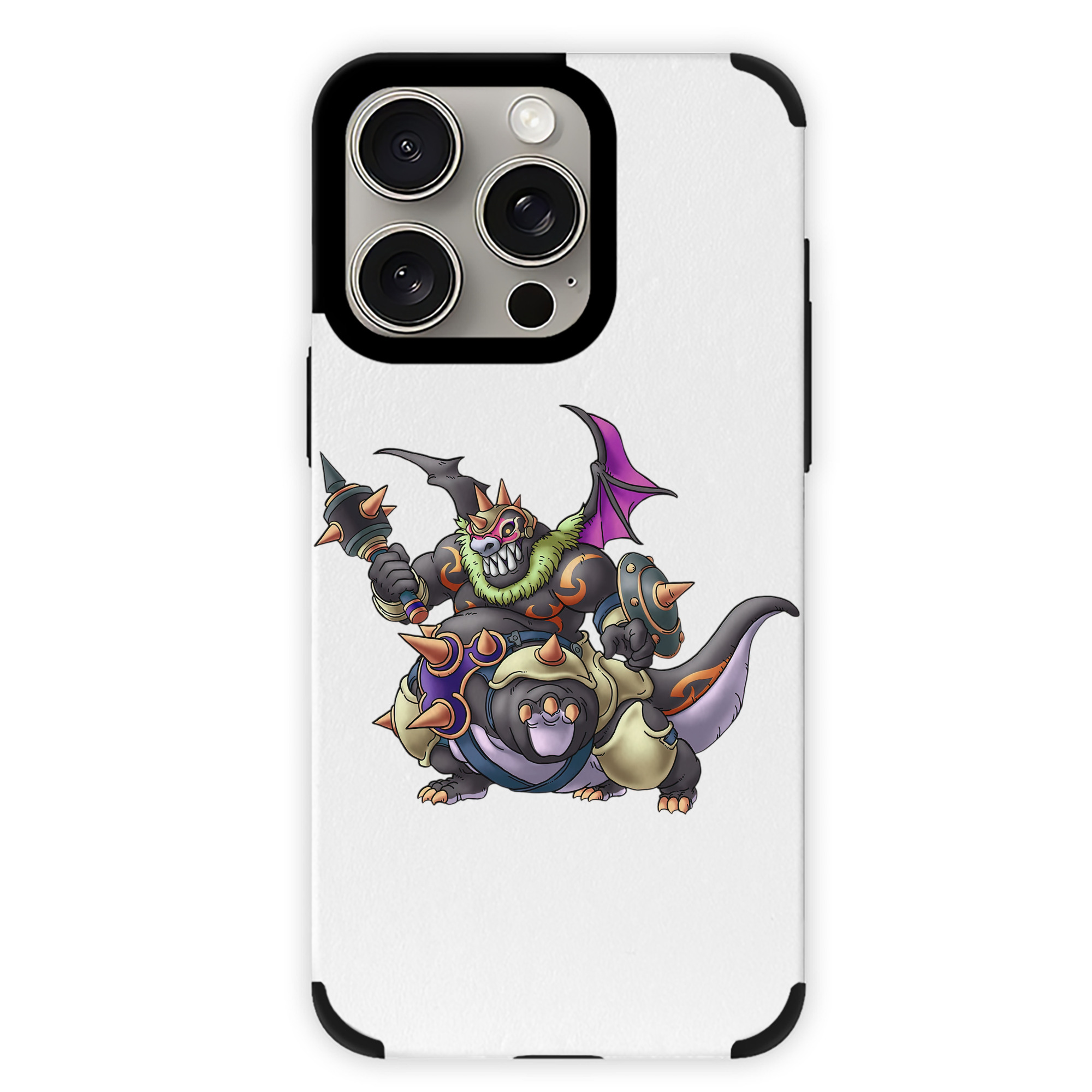 （画像用） ドラゴンクエスト Doragon Kuesuto Dragon Quest 【iPhone15ProMax対応】 PUレザー スマホケース 耐衝撃＆黄変防止