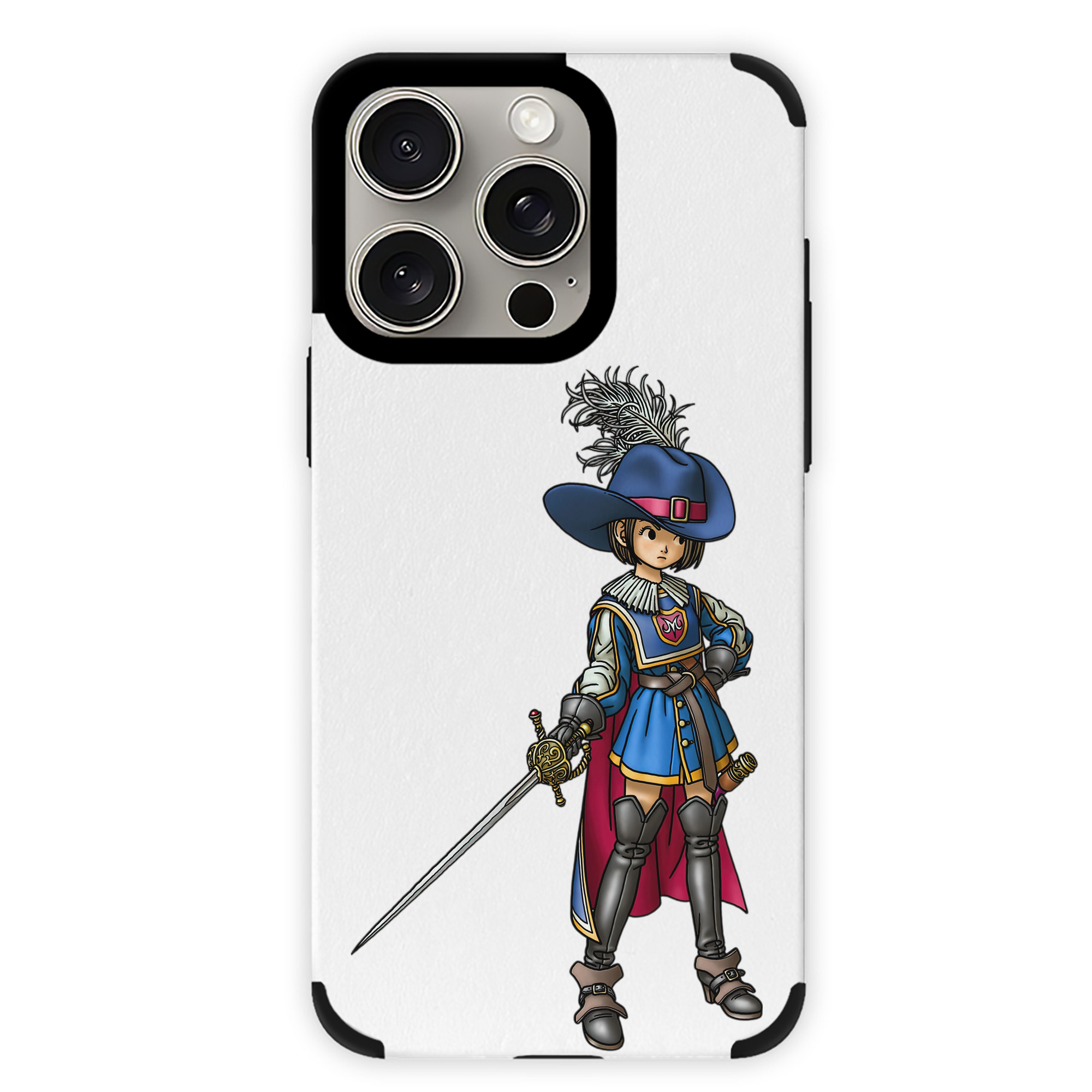 （画像用） ドラゴンクエスト Doragon Kuesuto Dragon Quest 【iPhone15ProMax対応】 PUレザー スマホケース 耐衝撃＆黄変防止