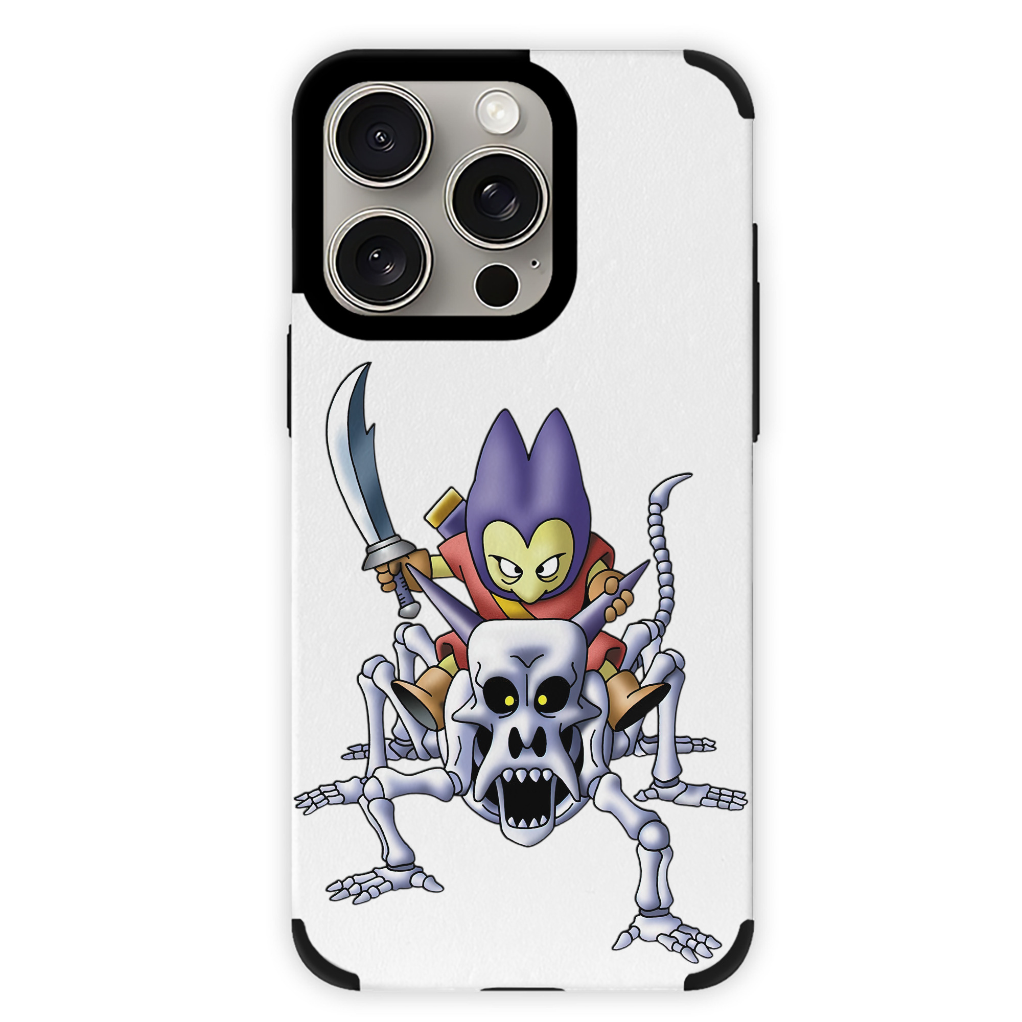 （画像用） ドラゴンクエスト Doragon Kuesuto Dragon Quest 【iPhone15ProMax対応】 PUレザー スマホケース 耐衝撃＆黄変防止