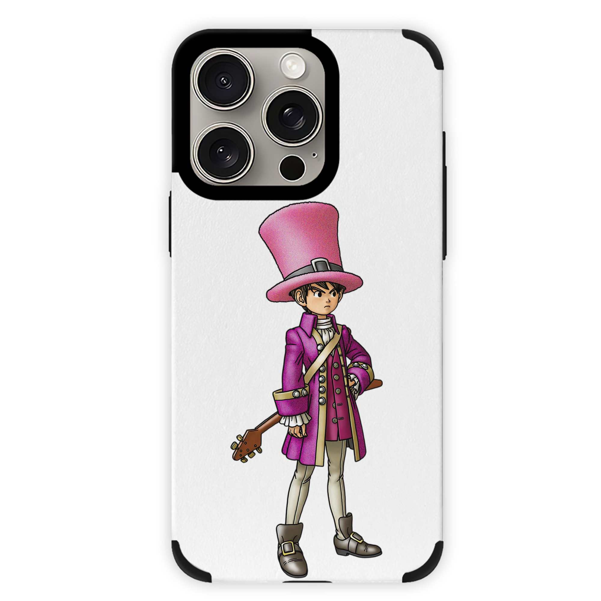 （画像用） ドラゴンクエスト Doragon Kuesuto Dragon Quest 【iPhone15ProMax対応】 PUレザー スマホケース 耐衝撃＆黄変防止