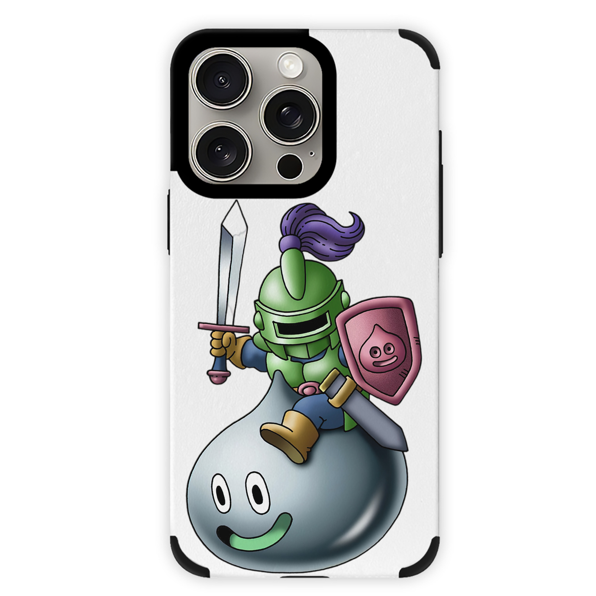 （画像用） ドラゴンクエスト Doragon Kuesuto Dragon Quest 【iPhone15ProMax対応】 PUレザー スマホケース 耐衝撃＆黄変防止
