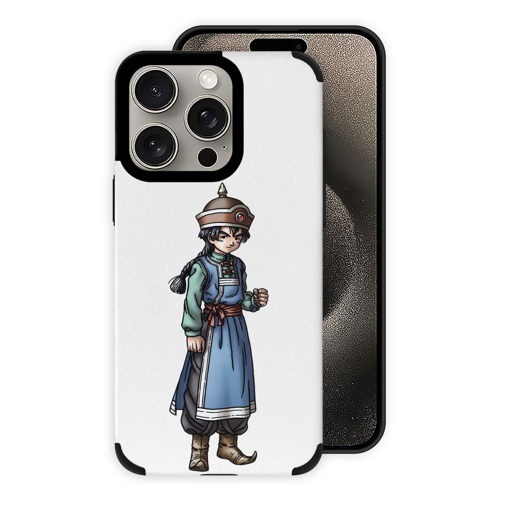 （画像用） ドラゴンクエスト Doragon Kuesuto Dragon Quest 【iPhone15ProMax対応】 PUレザー スマホケース 耐衝撃＆黄変防止