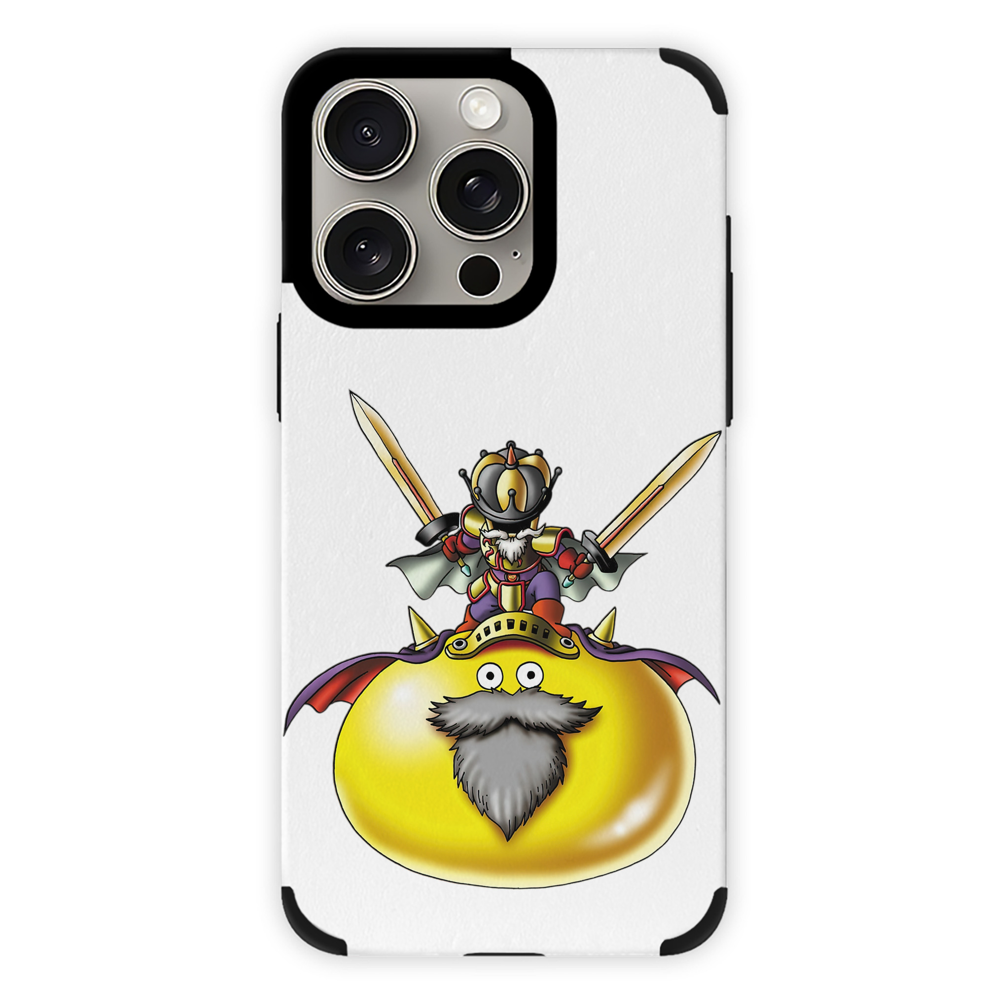 （画像用） ドラゴンクエスト Doragon Kuesuto Dragon Quest 【iPhone15ProMax対応】 PUレザー スマホケース 耐衝撃＆黄変防止