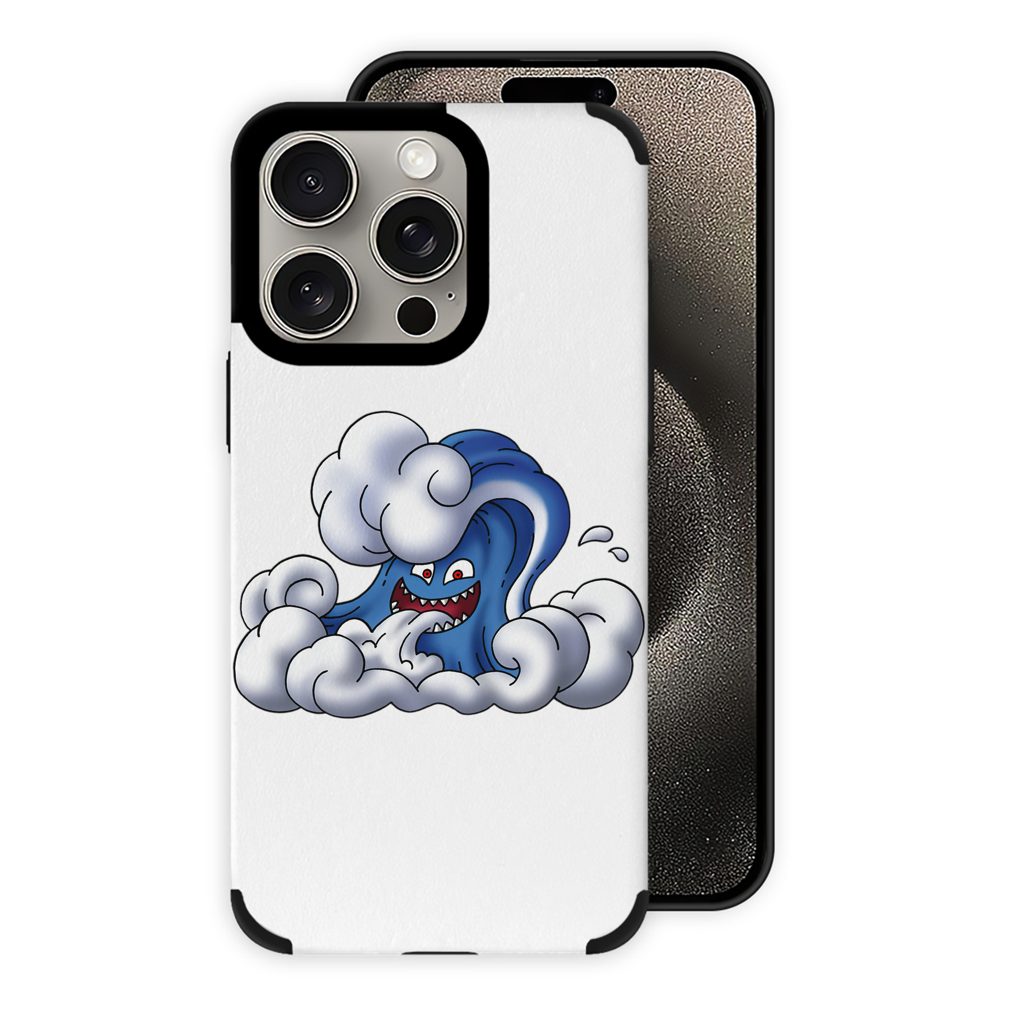 （画像用） ドラゴンクエスト Doragon Kuesuto Dragon Quest 【iPhone15ProMax対応】 PUレザー スマホケース 耐衝撃＆黄変防止