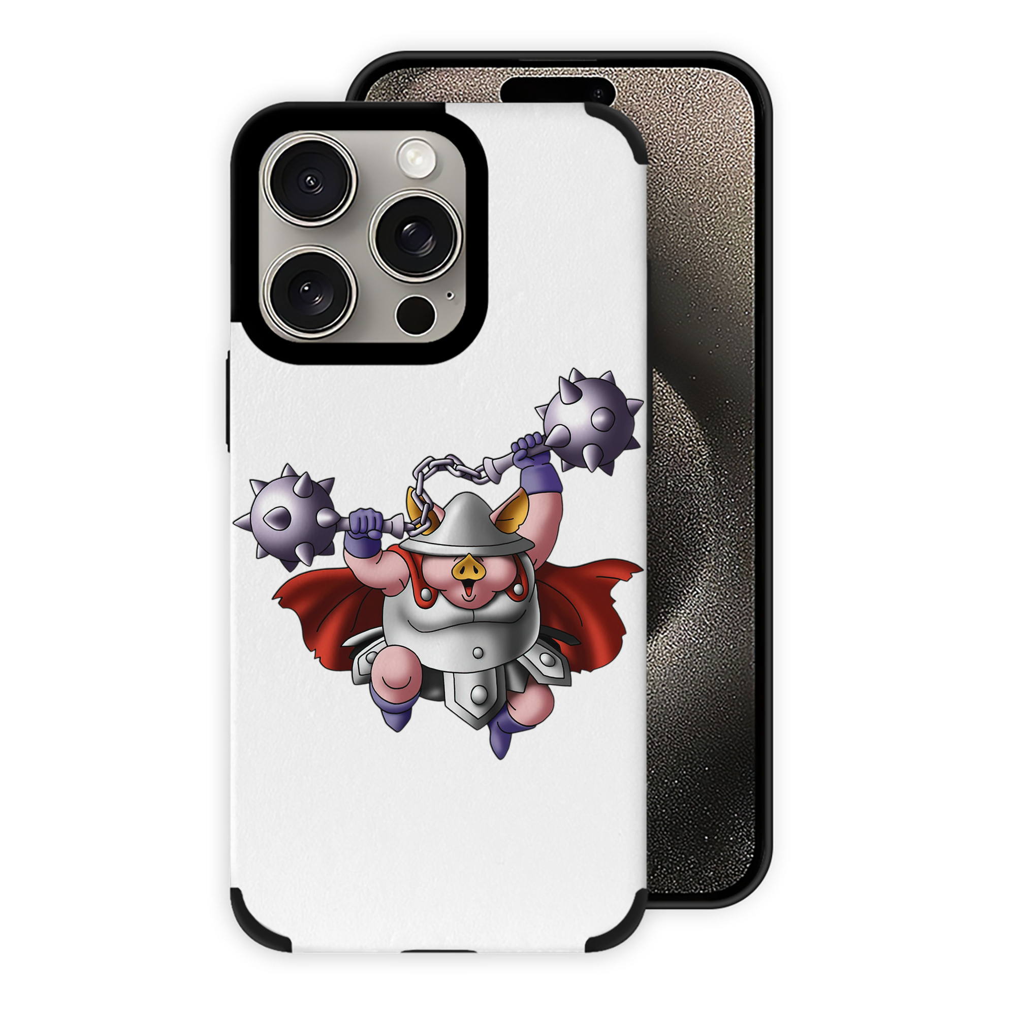 （画像用） ドラゴンクエスト Doragon Kuesuto Dragon Quest 【iPhone15ProMax対応】 PUレザー スマホケース 耐衝撃＆黄変防止