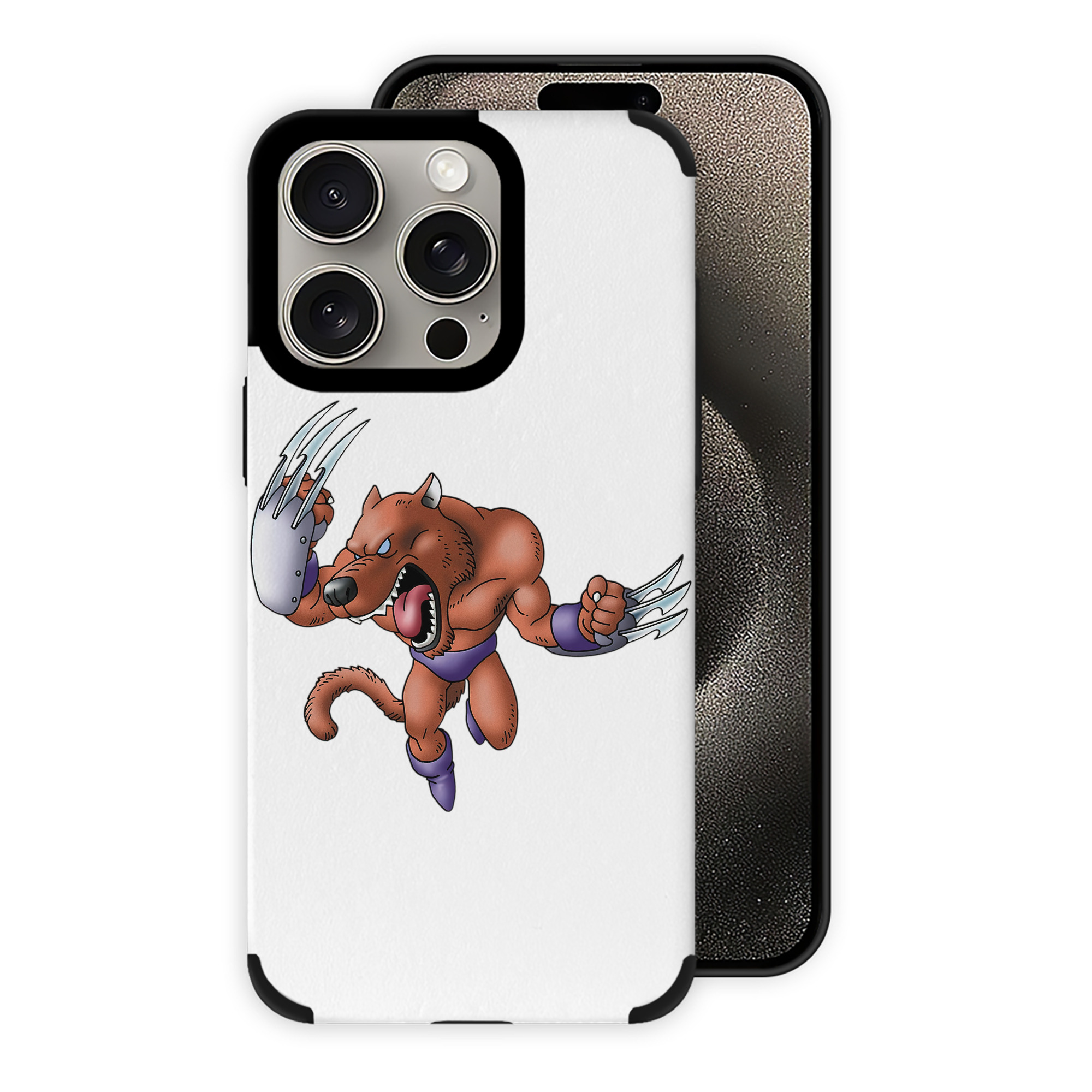 （画像用） ドラゴンクエスト Doragon Kuesuto Dragon Quest 【iPhone15ProMax対応】 PUレザー スマホケース 耐衝撃＆黄変防止