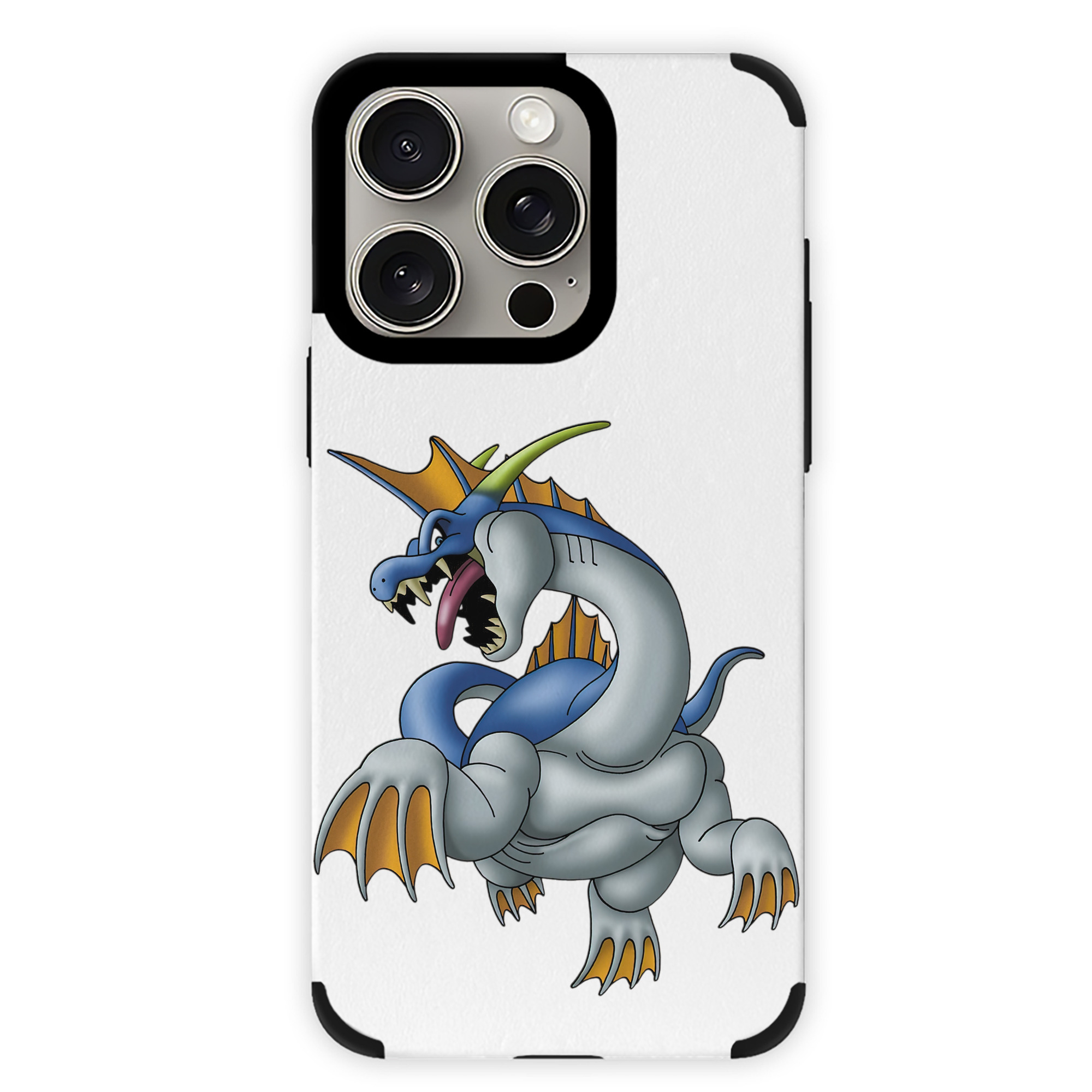 （画像用） ドラゴンクエスト Doragon Kuesuto Dragon Quest 【iPhone15ProMax対応】 PUレザー スマホケース 耐衝撃＆黄変防止
