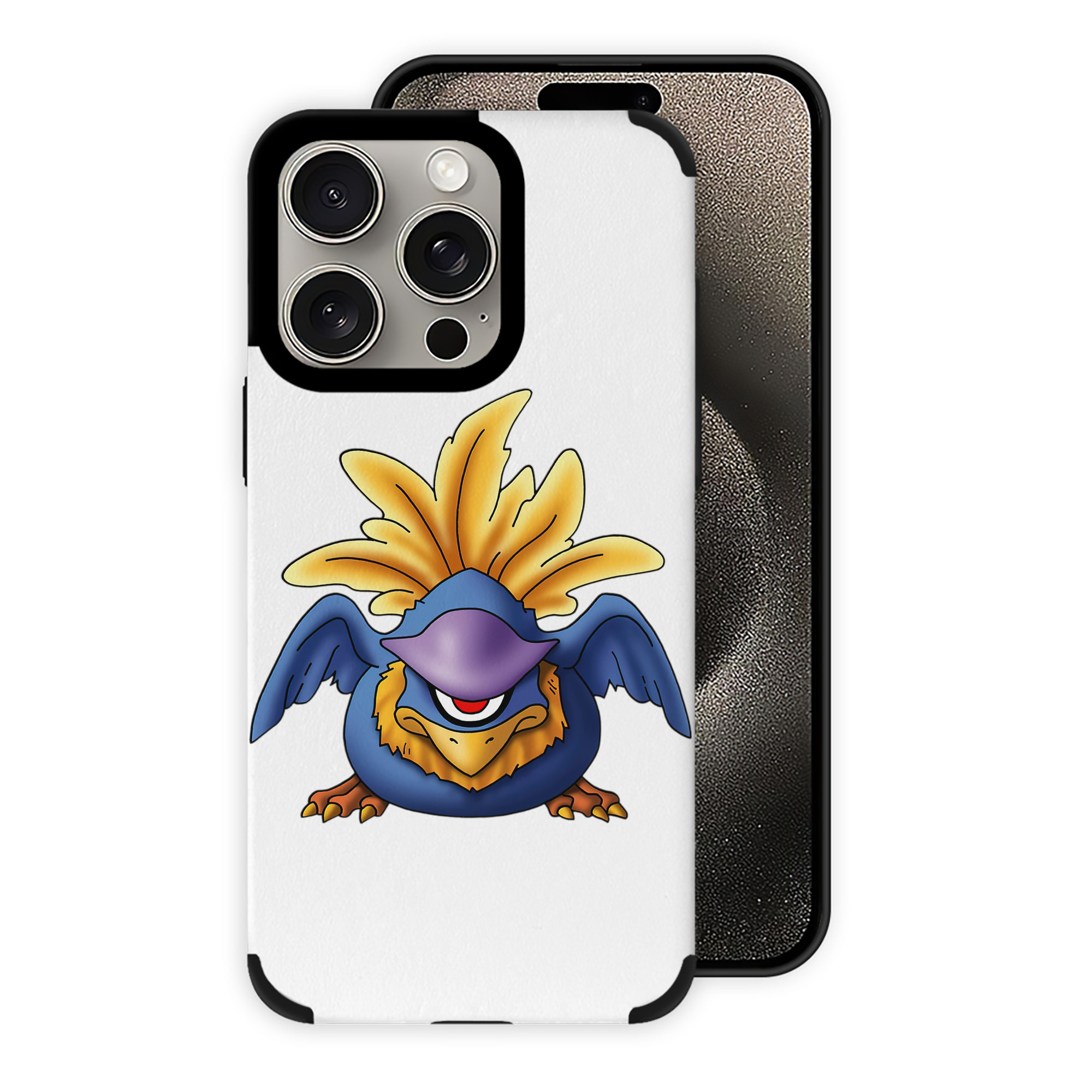 （画像用） ドラゴンクエスト Doragon Kuesuto Dragon Quest 【iPhone15ProMax対応】 PUレザー スマホケース 耐衝撃＆黄変防止