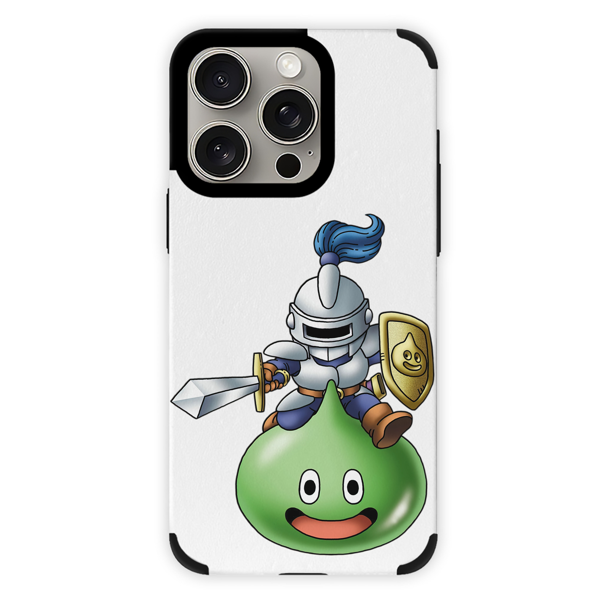 （画像用） ドラゴンクエスト Doragon Kuesuto Dragon Quest 【iPhone15ProMax対応】 PUレザー スマホケース 耐衝撃＆黄変防止