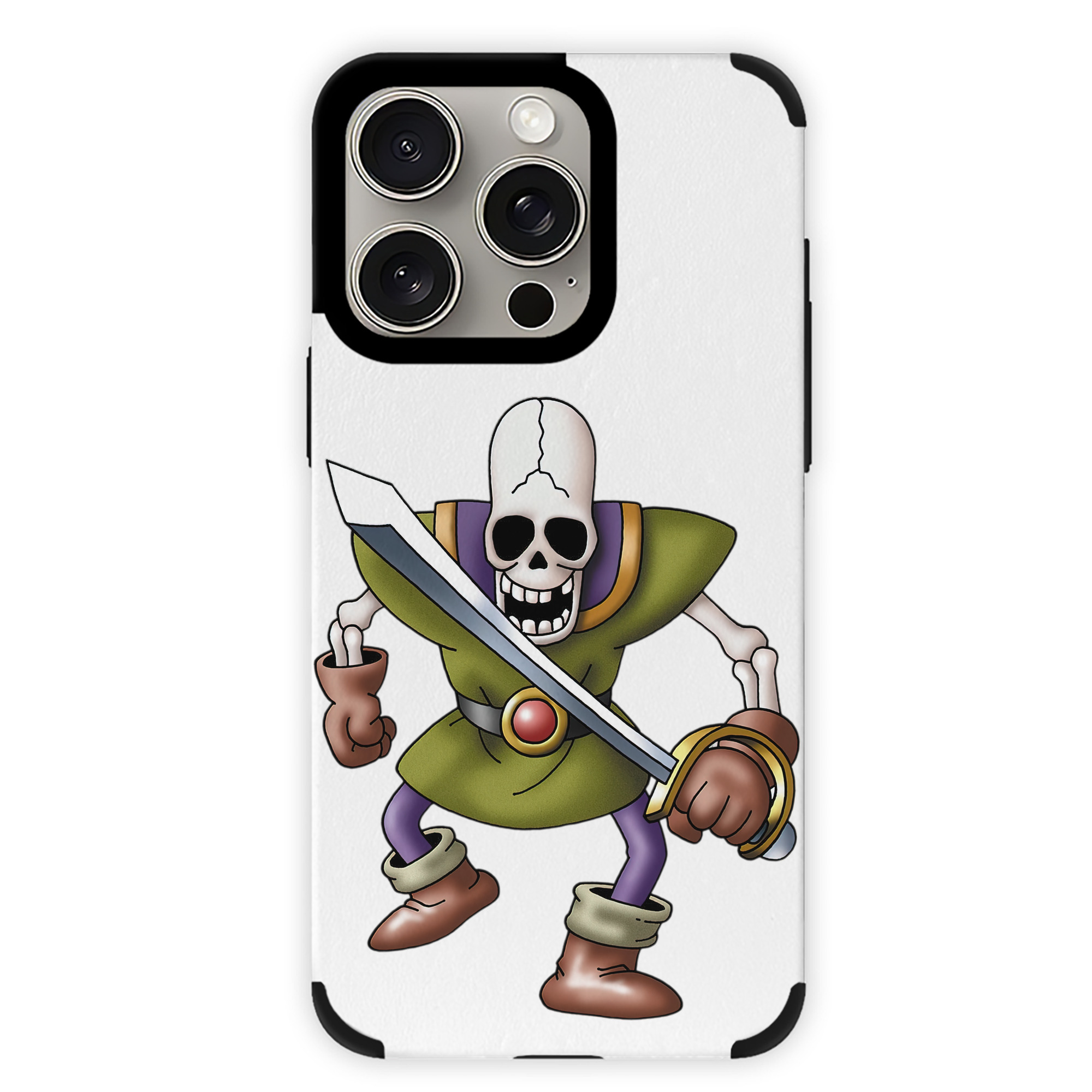 （画像用） ドラゴンクエスト Doragon Kuesuto Dragon Quest 【iPhone15ProMax対応】 PUレザー スマホケース 耐衝撃＆黄変防止