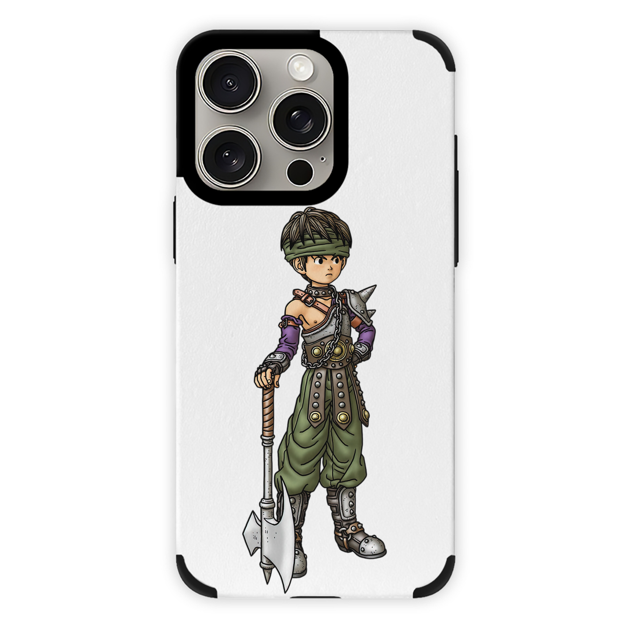 （画像用） ドラゴンクエスト Doragon Kuesuto Dragon Quest 【iPhone15ProMax対応】 PUレザー スマホケース 耐衝撃＆黄変防止