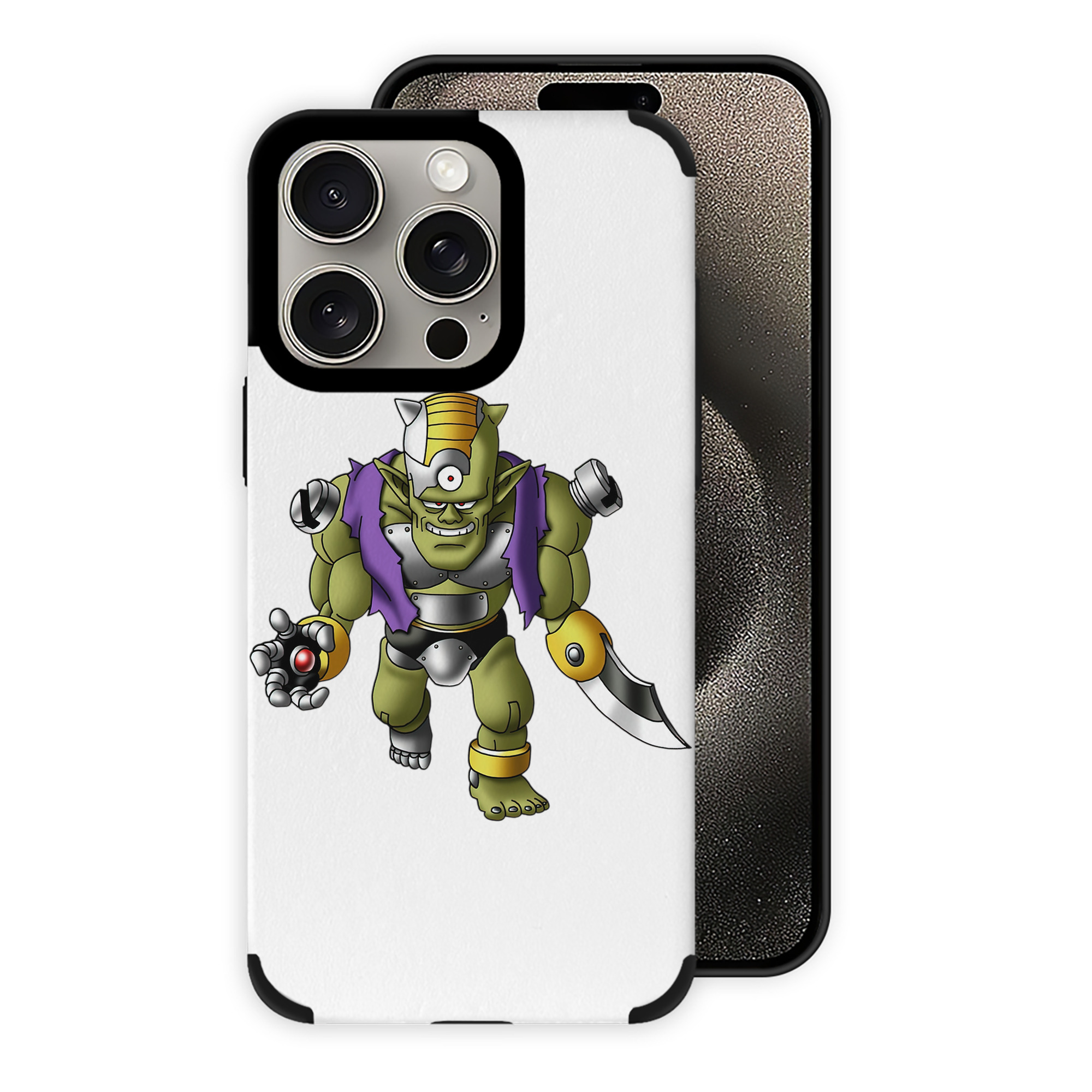（画像用） ドラゴンクエスト Doragon Kuesuto Dragon Quest 【iPhone15ProMax対応】 PUレザー スマホケース 耐衝撃＆黄変防止