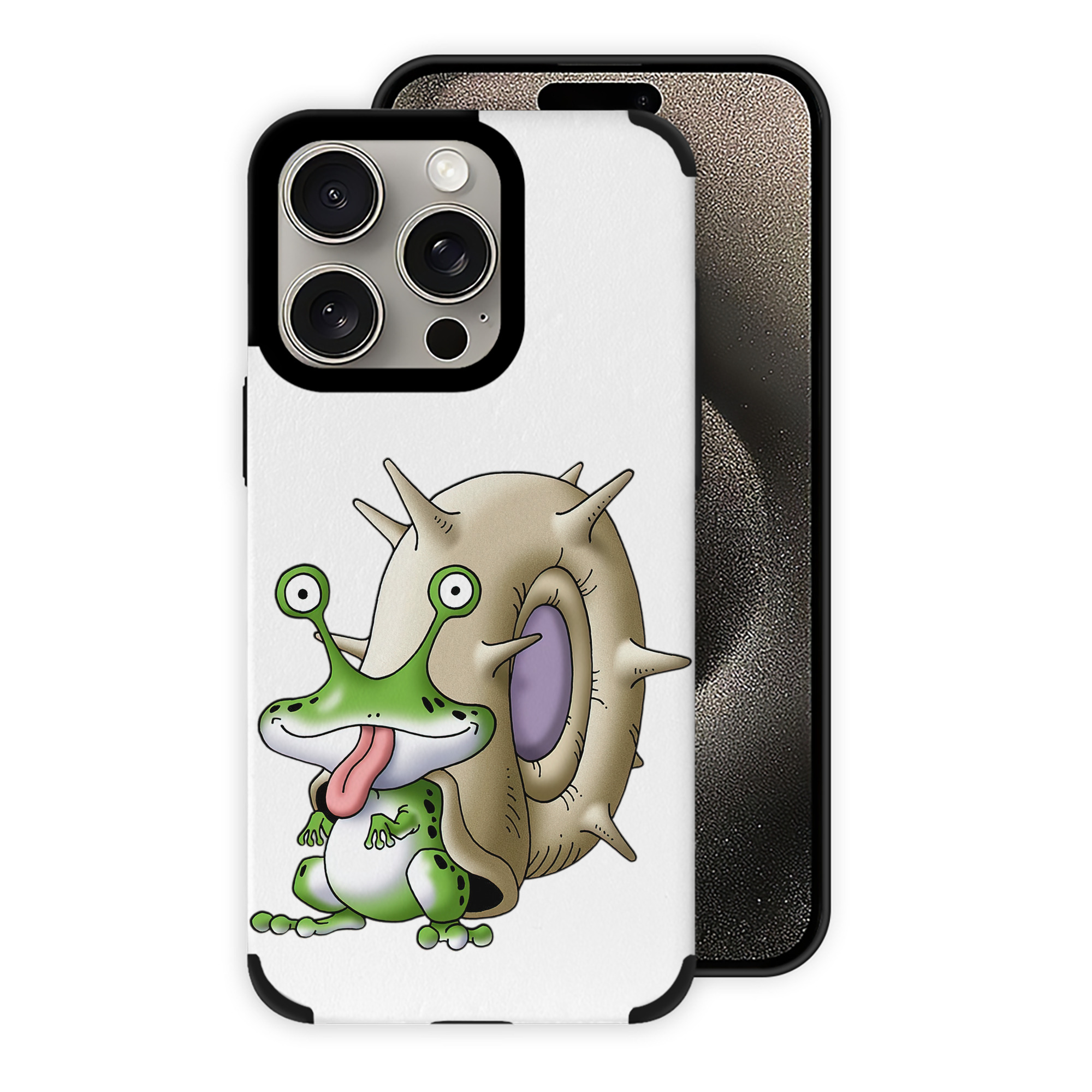 （画像用） ドラゴンクエスト Doragon Kuesuto Dragon Quest 【iPhone15ProMax対応】 PUレザー スマホケース 耐衝撃＆黄変防止