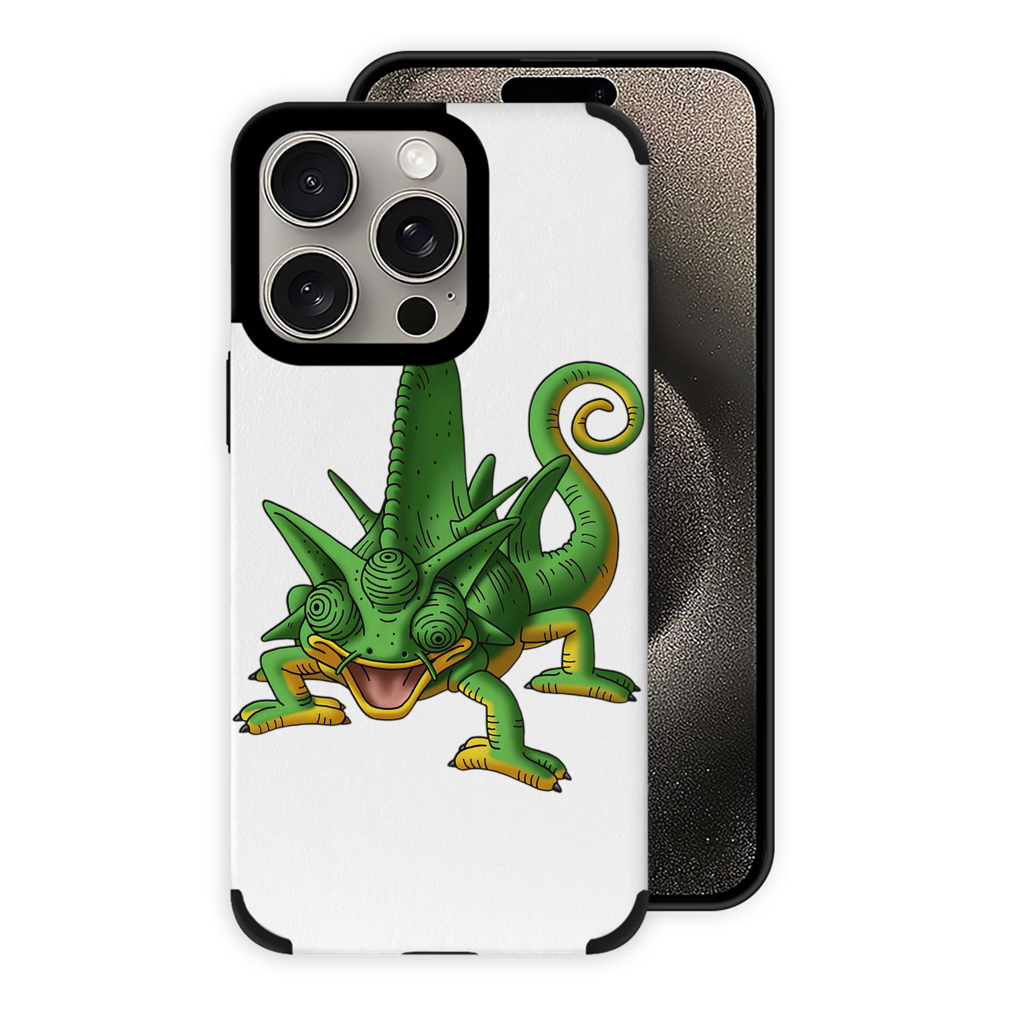 （画像用） ドラゴンクエスト Doragon Kuesuto Dragon Quest 【iPhone15ProMax対応】 PUレザー スマホケース 耐衝撃＆黄変防止