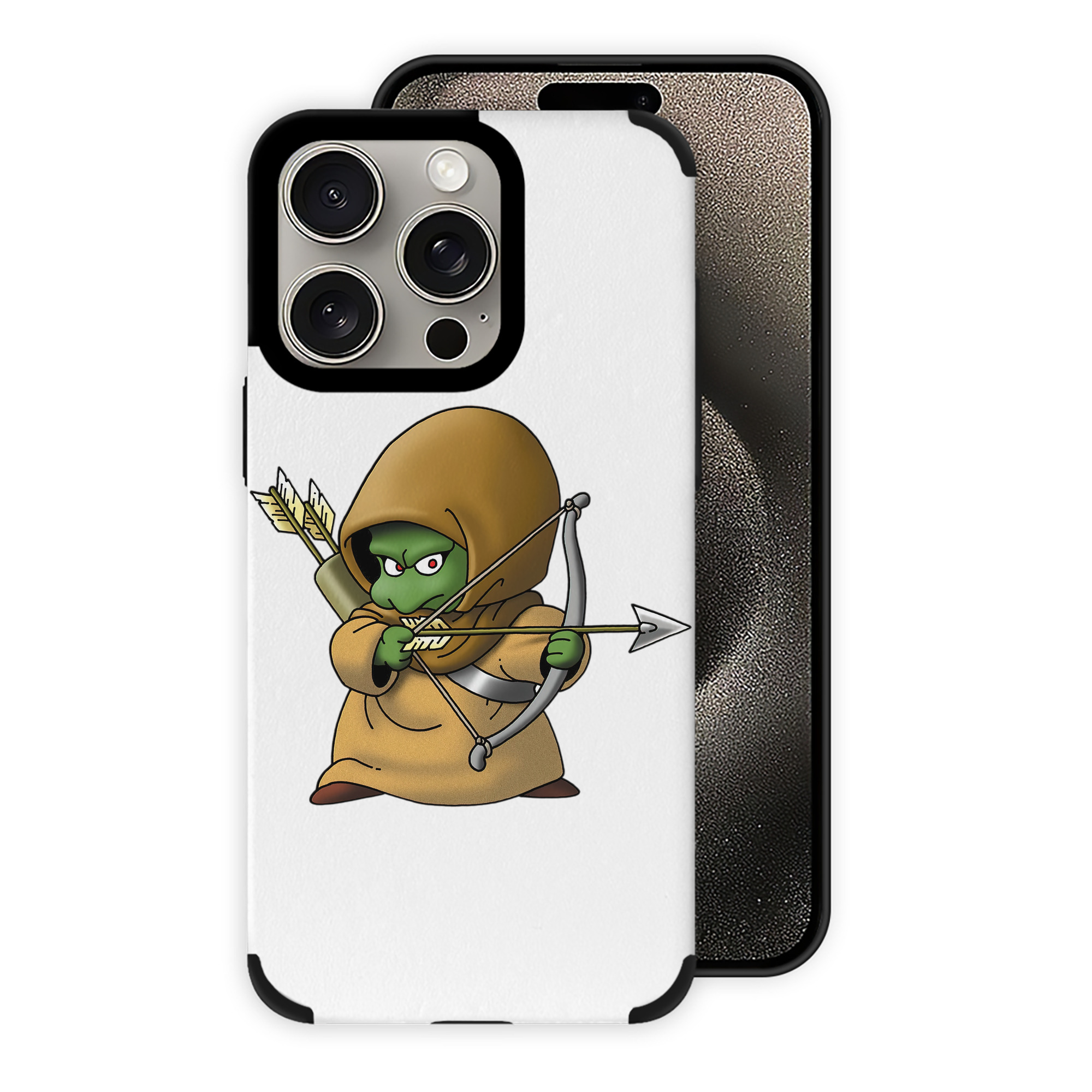 （画像用） ドラゴンクエスト Doragon Kuesuto Dragon Quest 【iPhone15ProMax対応】 PUレザー スマホケース 耐衝撃＆黄変防止