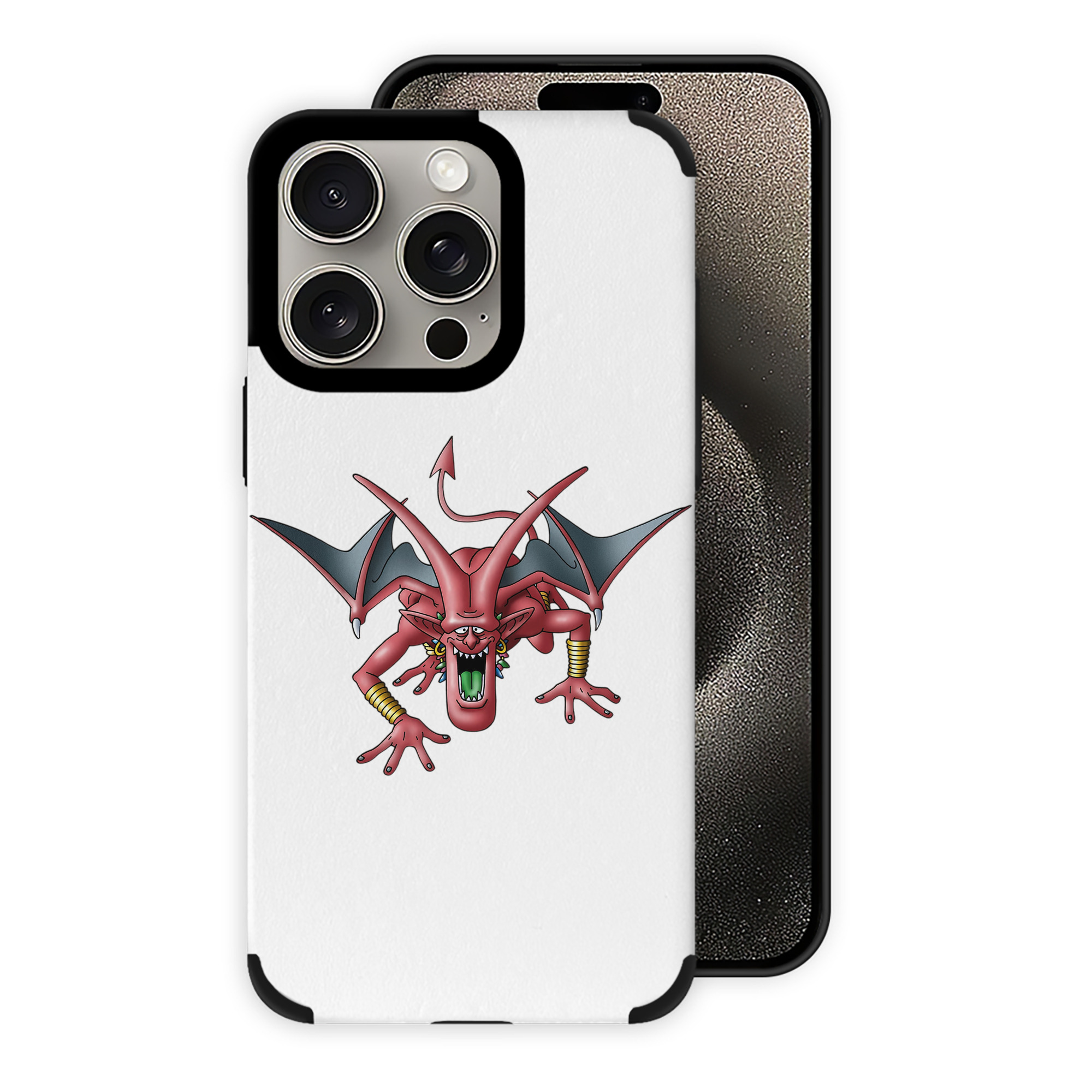 ドラゴンクエスト Doragon Kuesuto Dragon Quest 【iPhone15ProMax対応】 PUレザー スマホケース 耐衝撃＆黄変防止