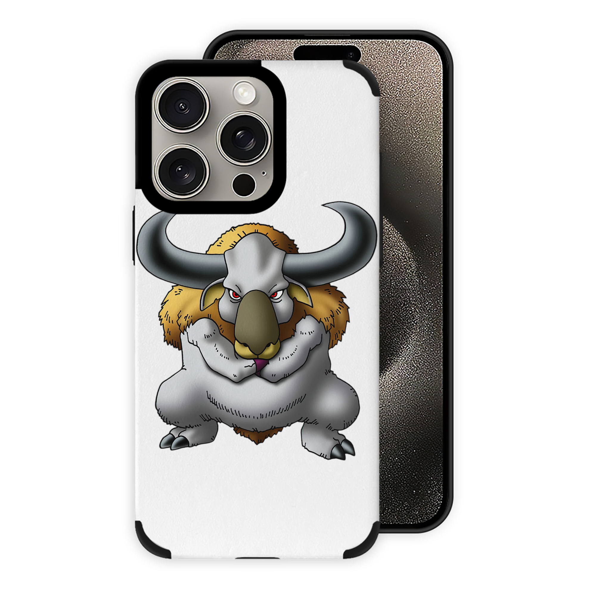 ドラゴンクエスト Doragon Kuesuto Dragon Quest 【iPhone15ProMax対応】 PUレザー スマホケース 耐衝撃＆黄変防止