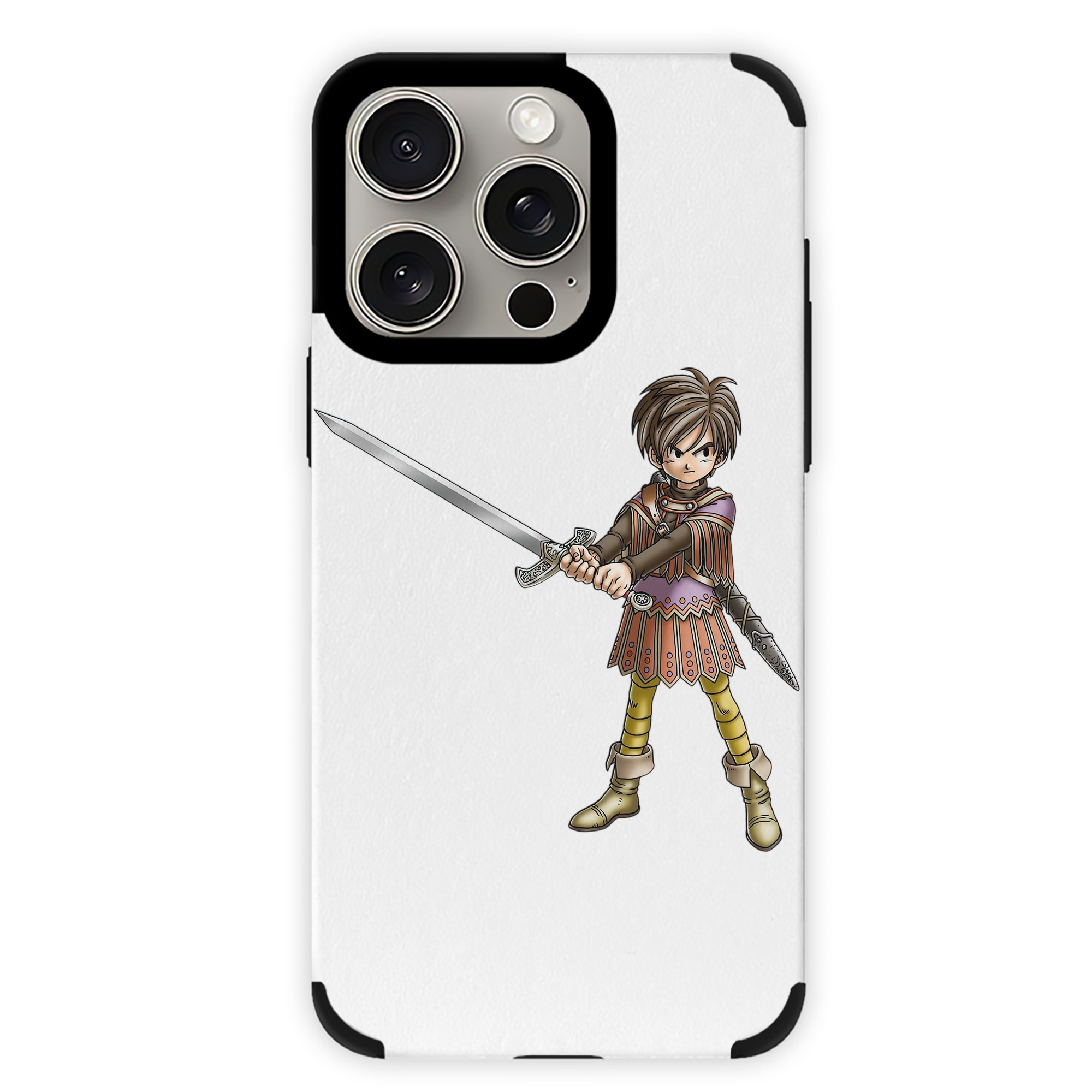 ドラゴンクエスト Doragon Kuesuto Dragon Quest 【iPhone15ProMax対応】 PUレザー スマホケース 耐衝撃＆黄変防止