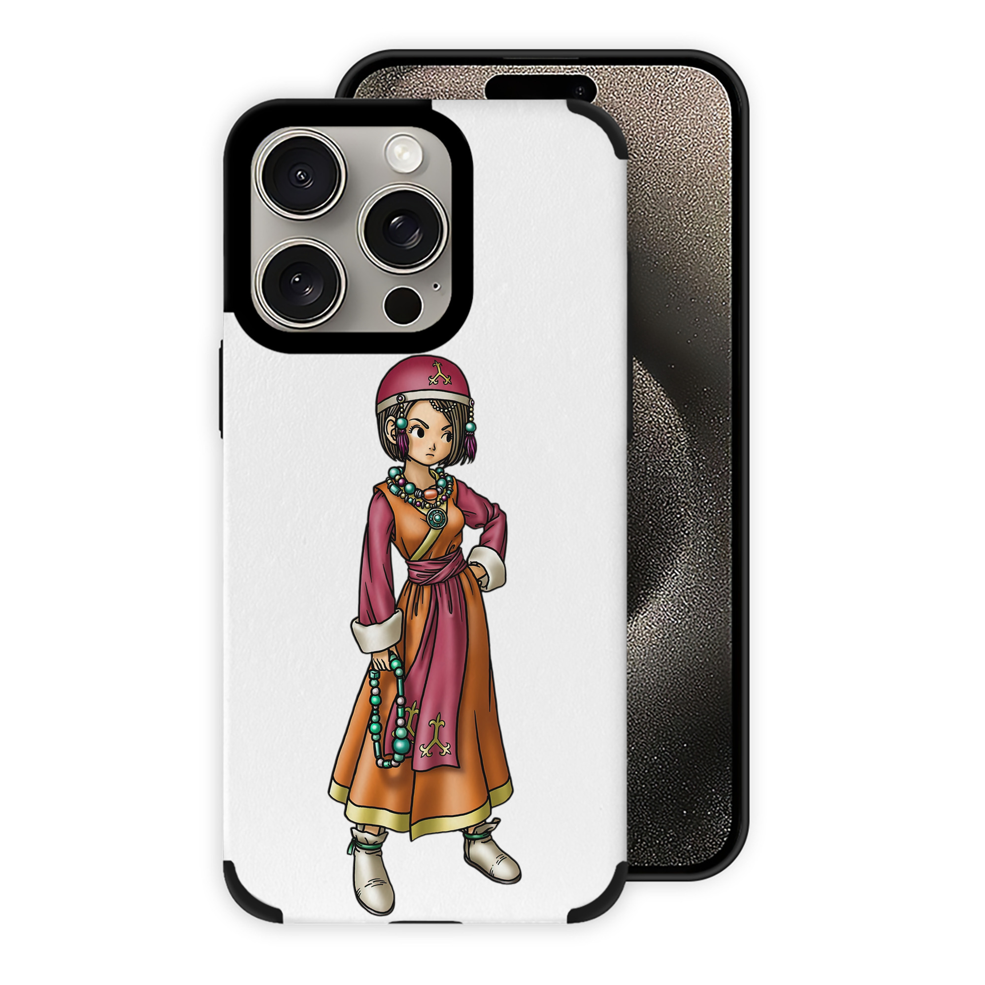 ドラゴンクエスト Doragon Kuesuto Dragon Quest 【iPhone15ProMax対応】 PUレザー スマホケース 耐衝撃＆黄変防止