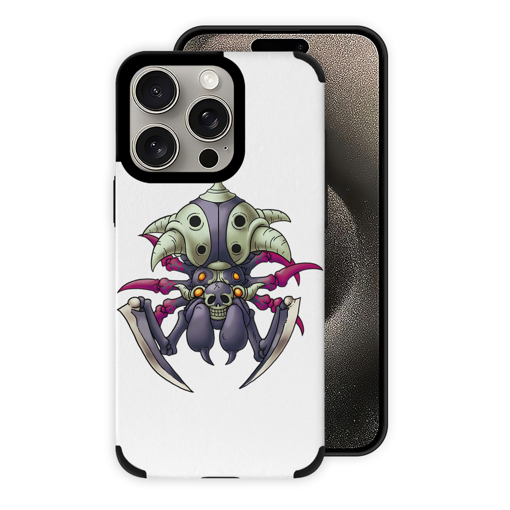 ドラゴンクエスト Doragon Kuesuto Dragon Quest 【iPhone15ProMax対応】 PUレザー スマホケース 耐衝撃＆黄変防止