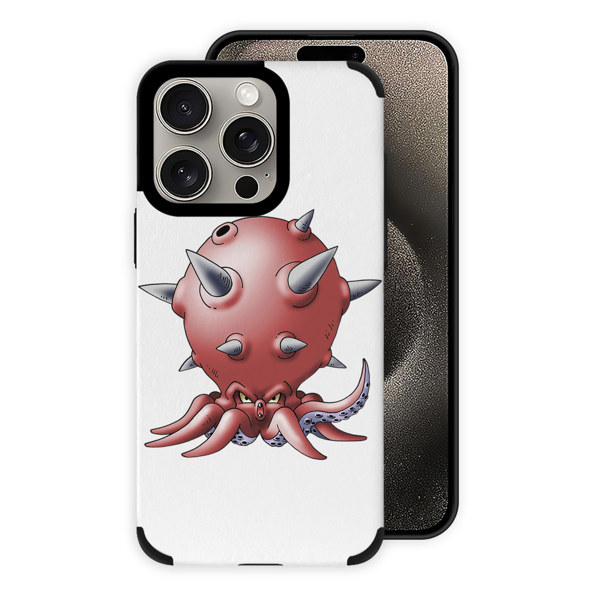 ドラゴンクエスト Doragon Kuesuto Dragon Quest 【iPhone15ProMax対応】 PUレザー スマホケース 耐衝撃＆黄変防止