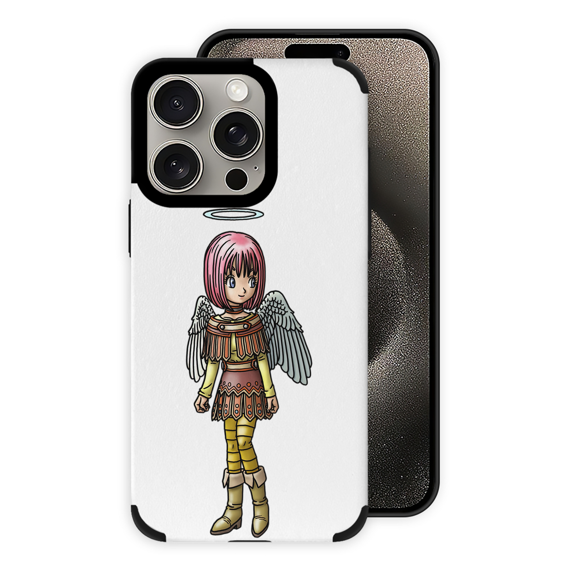 ドラゴンクエスト Doragon Kuesuto Dragon Quest 【iPhone15ProMax対応】 PUレザー スマホケース 耐衝撃＆黄変防止