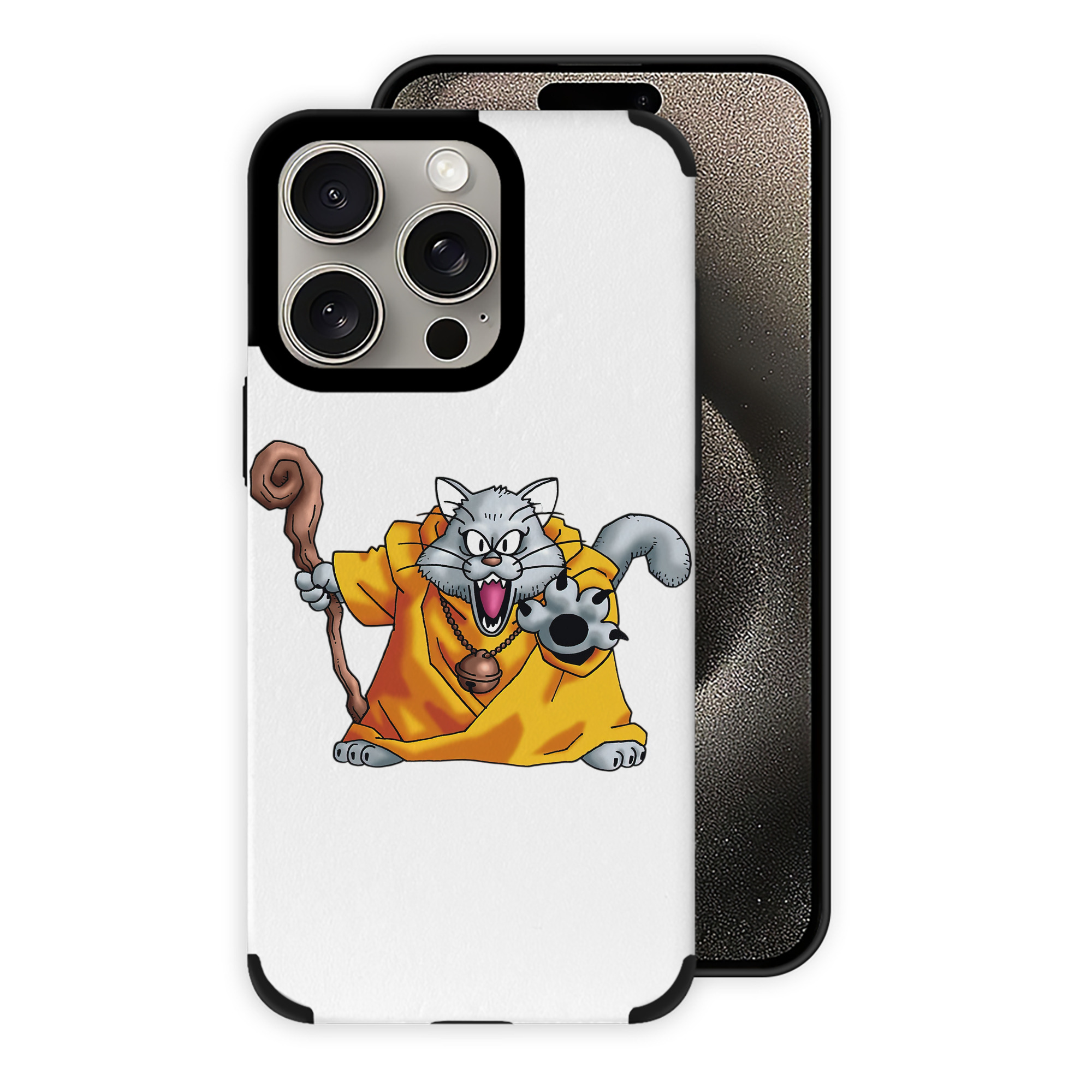 ドラゴンクエスト Doragon Kuesuto Dragon Quest 【iPhone15ProMax対応】 PUレザー スマホケース 耐衝撃＆黄変防止