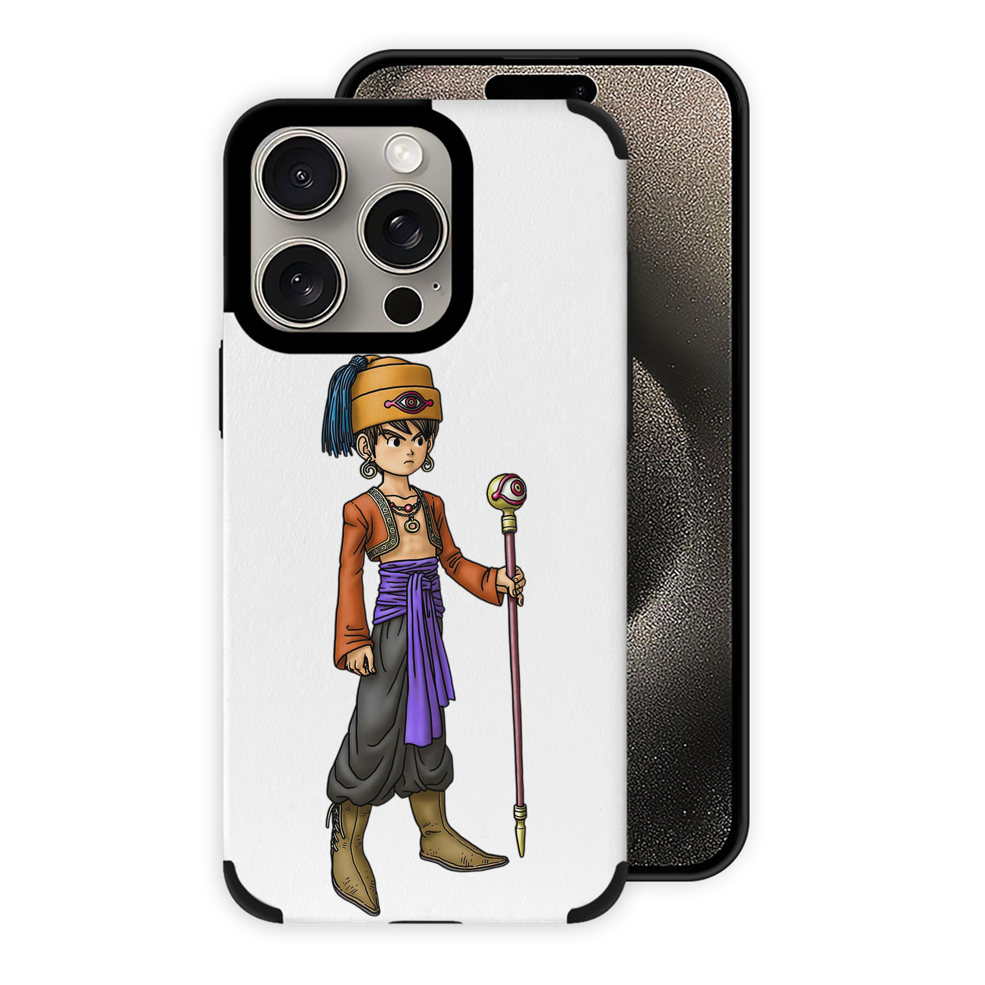 ドラゴンクエスト Doragon Kuesuto Dragon Quest 【iPhone15ProMax対応】 PUレザー スマホケース 耐衝撃＆黄変防止