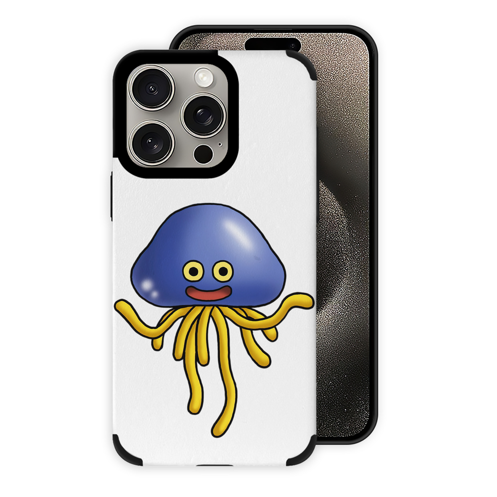（画像用） ドラゴンクエスト Doragon Kuesuto Dragon Quest 【iPhone15ProMax対応】 PUレザー スマホケース 耐衝撃＆黄変防止
