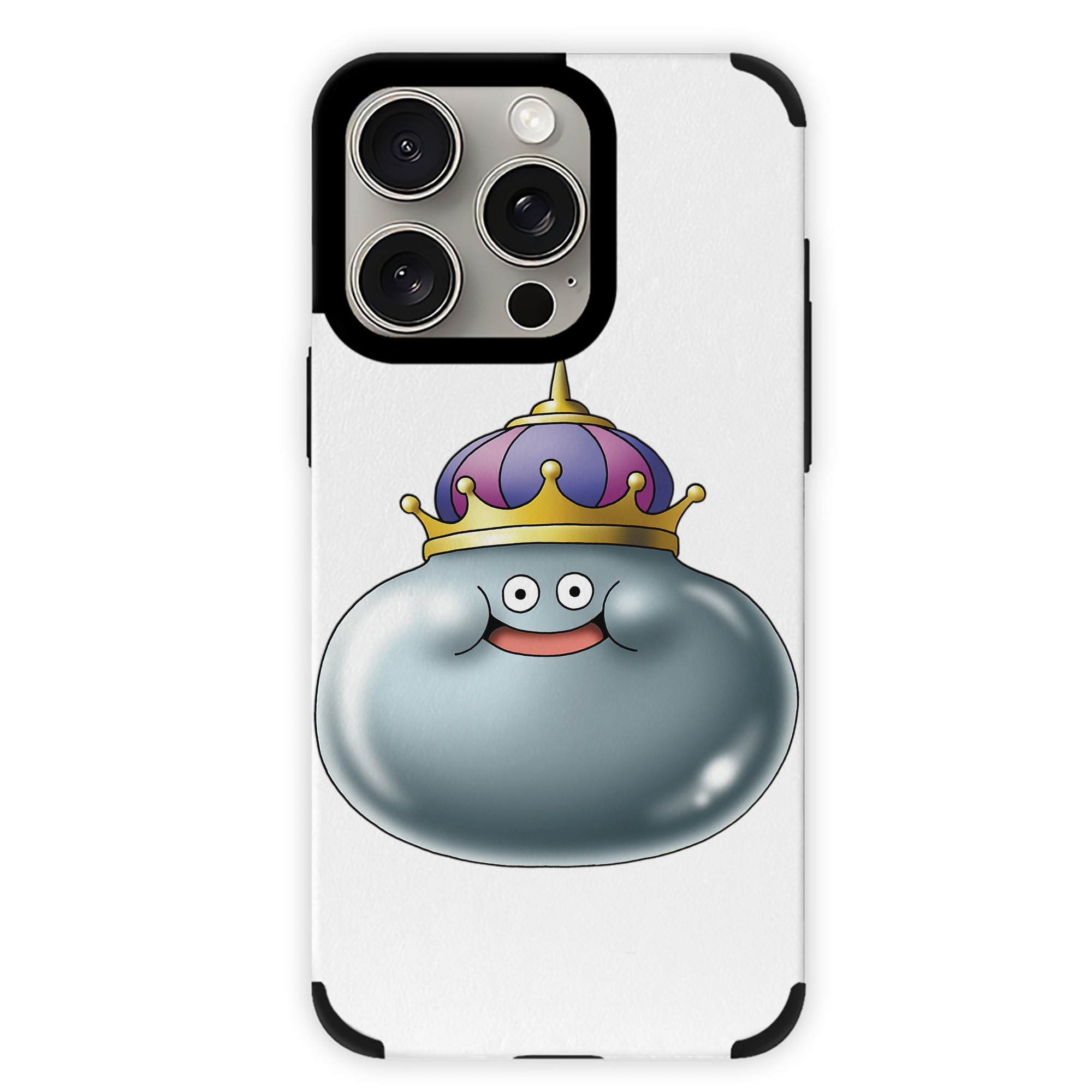 （画像用） ドラゴンクエスト Doragon Kuesuto Dragon Quest 【iPhone15ProMax対応】 PUレザー スマホケース 耐衝撃＆黄変防止