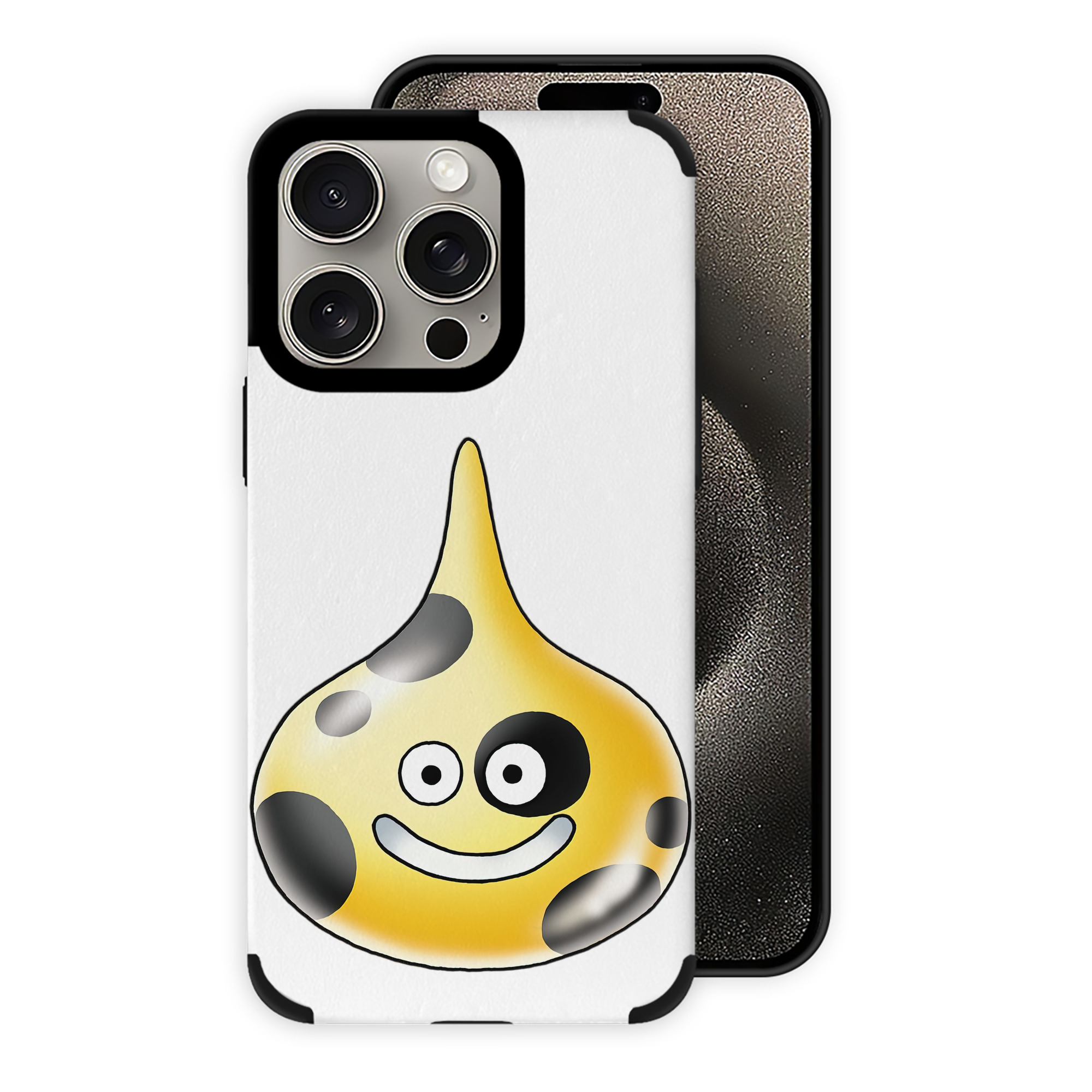 ドラゴンクエスト Doragon Kuesuto Dragon Quest 【iPhone15ProMax対応】 PUレザー スマホケース 耐衝撃＆黄変防止