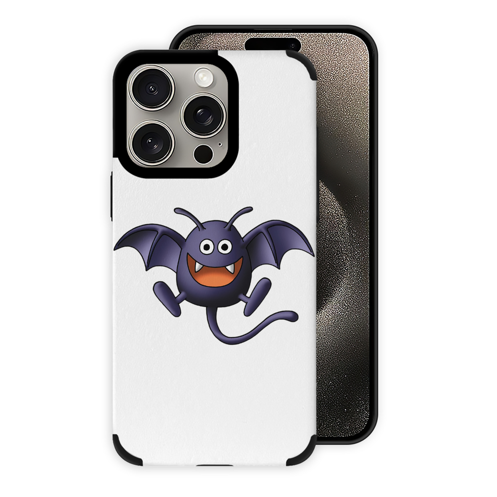 ドラゴンクエスト Doragon Kuesuto Dragon Quest 【iPhone15ProMax対応】 PUレザー スマホケース 耐衝撃＆黄変防止