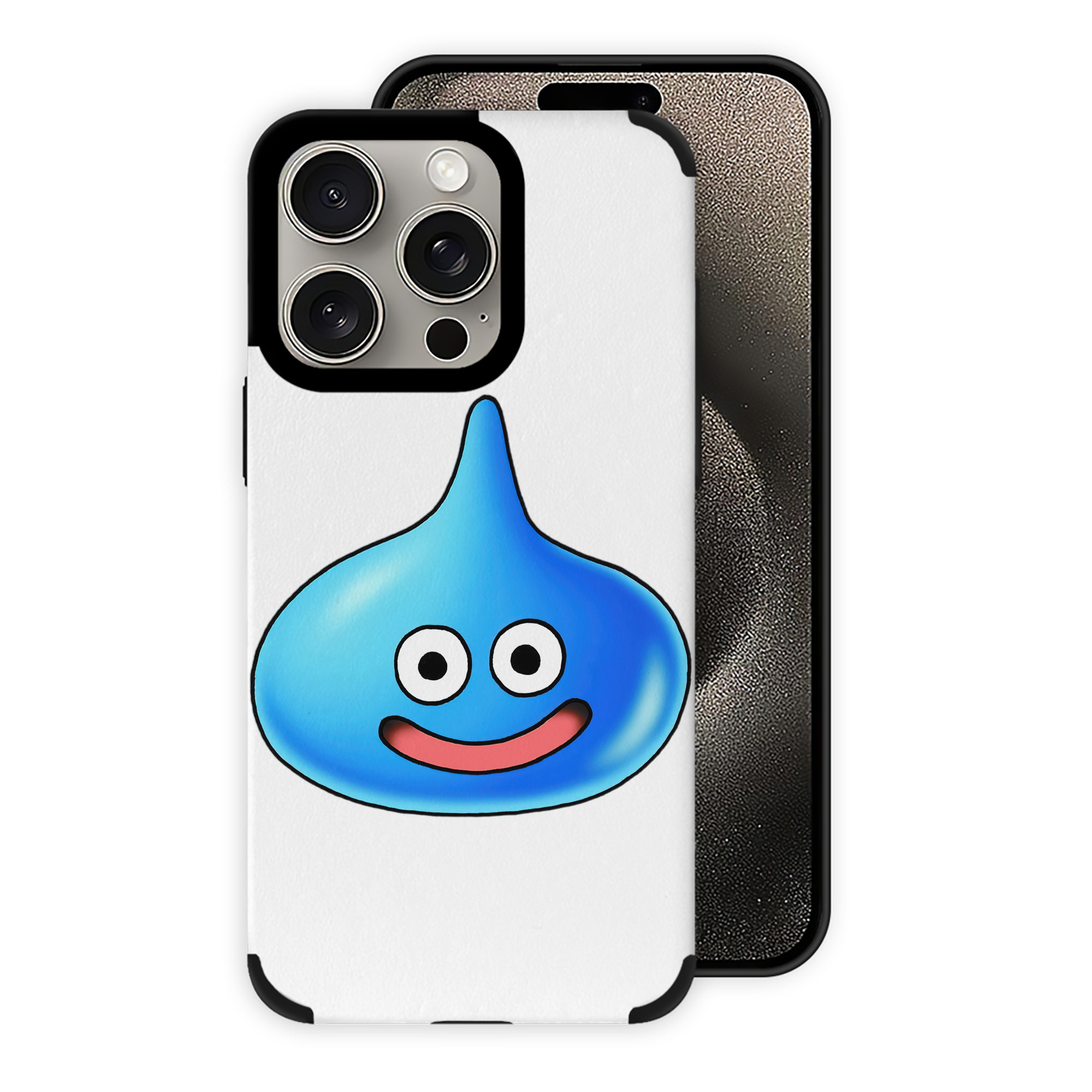 ドラゴンクエスト Doragon Kuesuto Dragon Quest 【iPhone15ProMax対応】 PUレザー スマホケース 耐衝撃＆黄変防止
