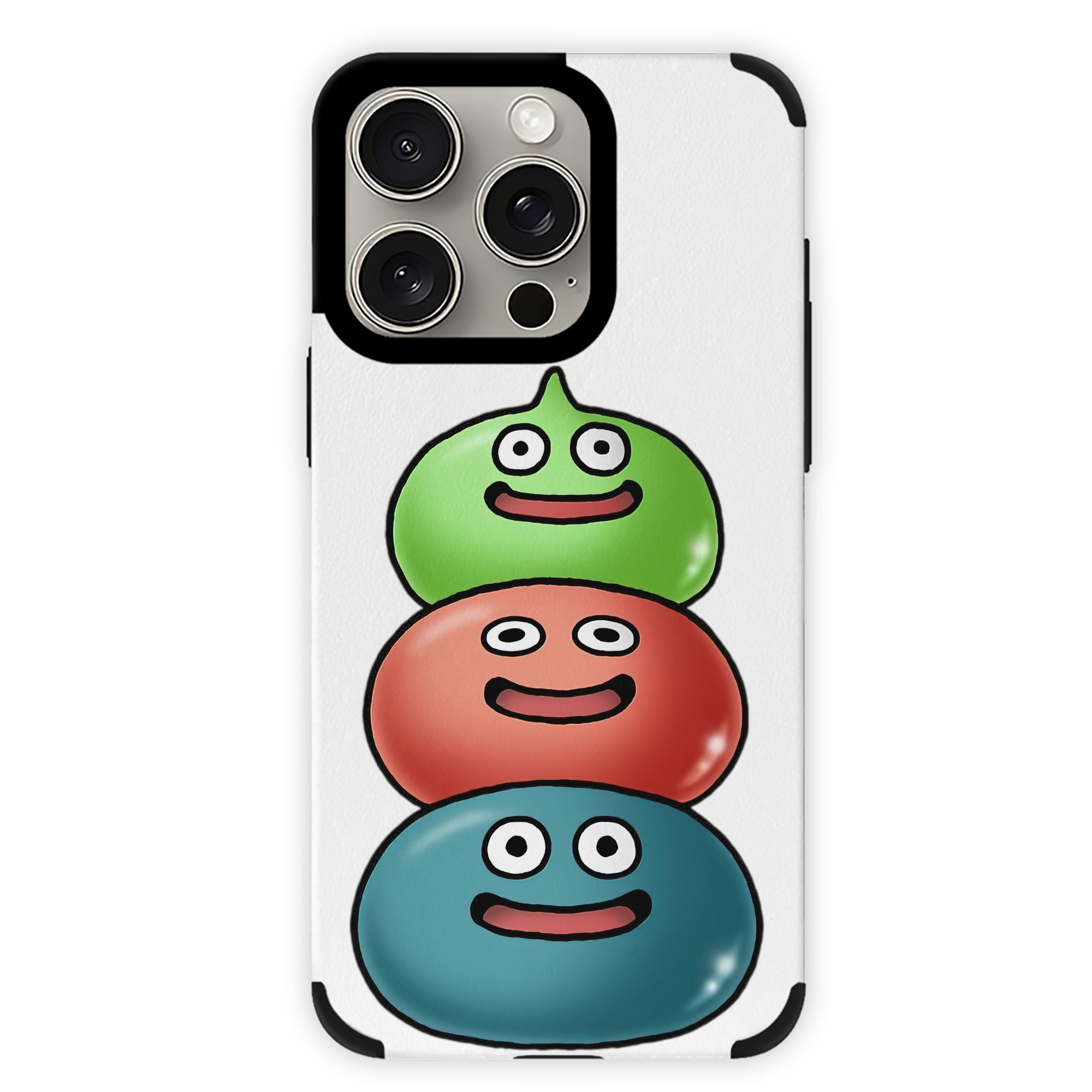 （画像用） ドラゴンクエスト Doragon Kuesuto Dragon Quest 【iPhone15ProMax対応】 PUレザー スマホケース 耐衝撃＆黄変防止