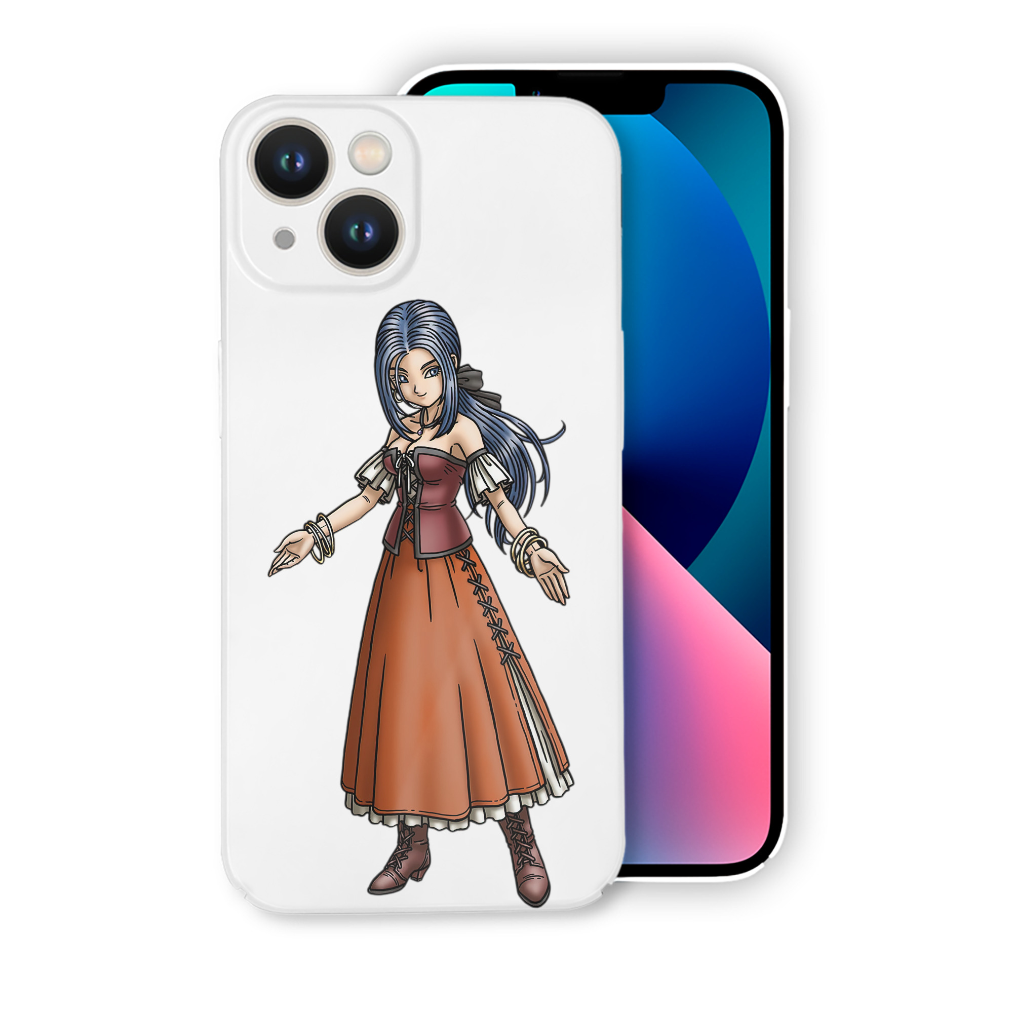 （画像用） ドラゴンクエスト Doragon Kuesuto Dragon Quest 【iPhone 14シリーズ対応】ハードケース