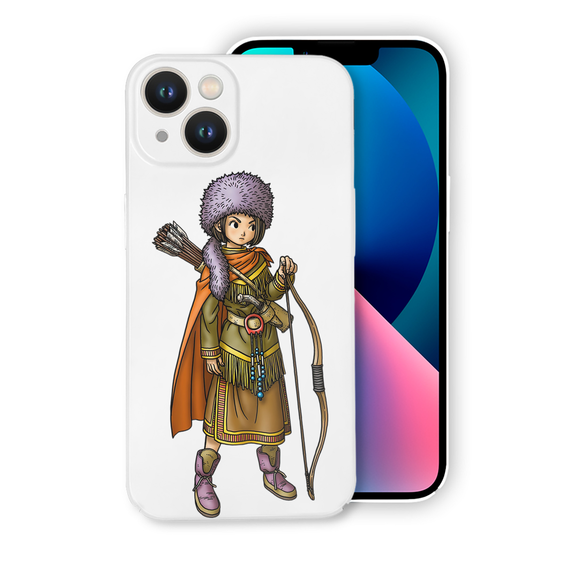 （画像用） ドラゴンクエスト Doragon Kuesuto Dragon Quest 【iPhone 14シリーズ対応】ハードケース