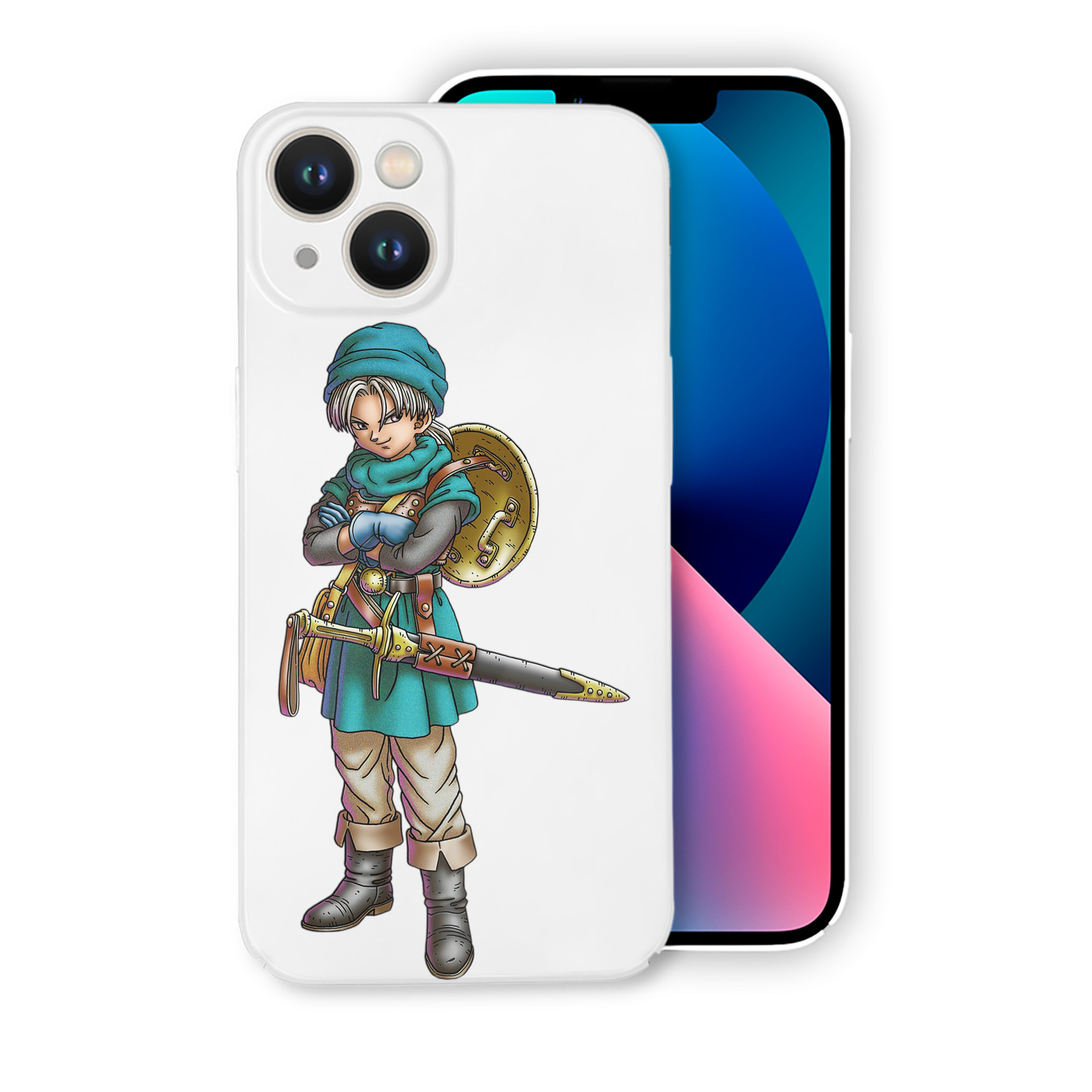 （画像用） ドラゴンクエスト Doragon Kuesuto Dragon Quest 【iPhone 14シリーズ対応】ハードケース
