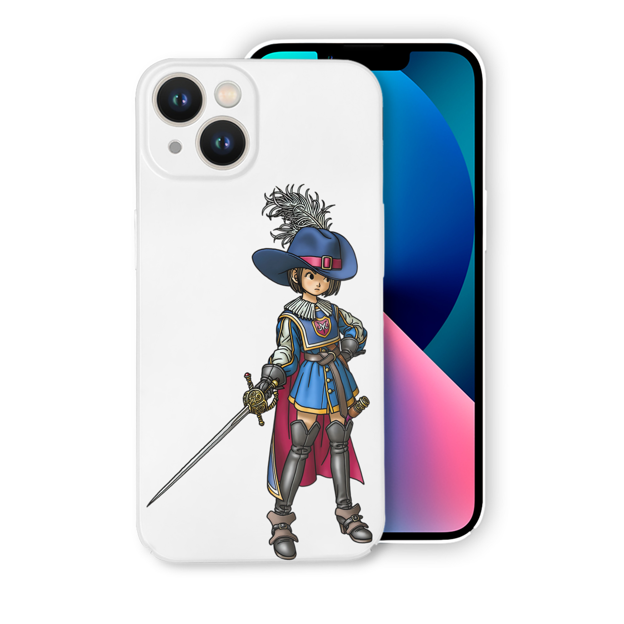 （画像用） ドラゴンクエスト Doragon Kuesuto Dragon Quest 【iPhone 14シリーズ対応】ハードケース