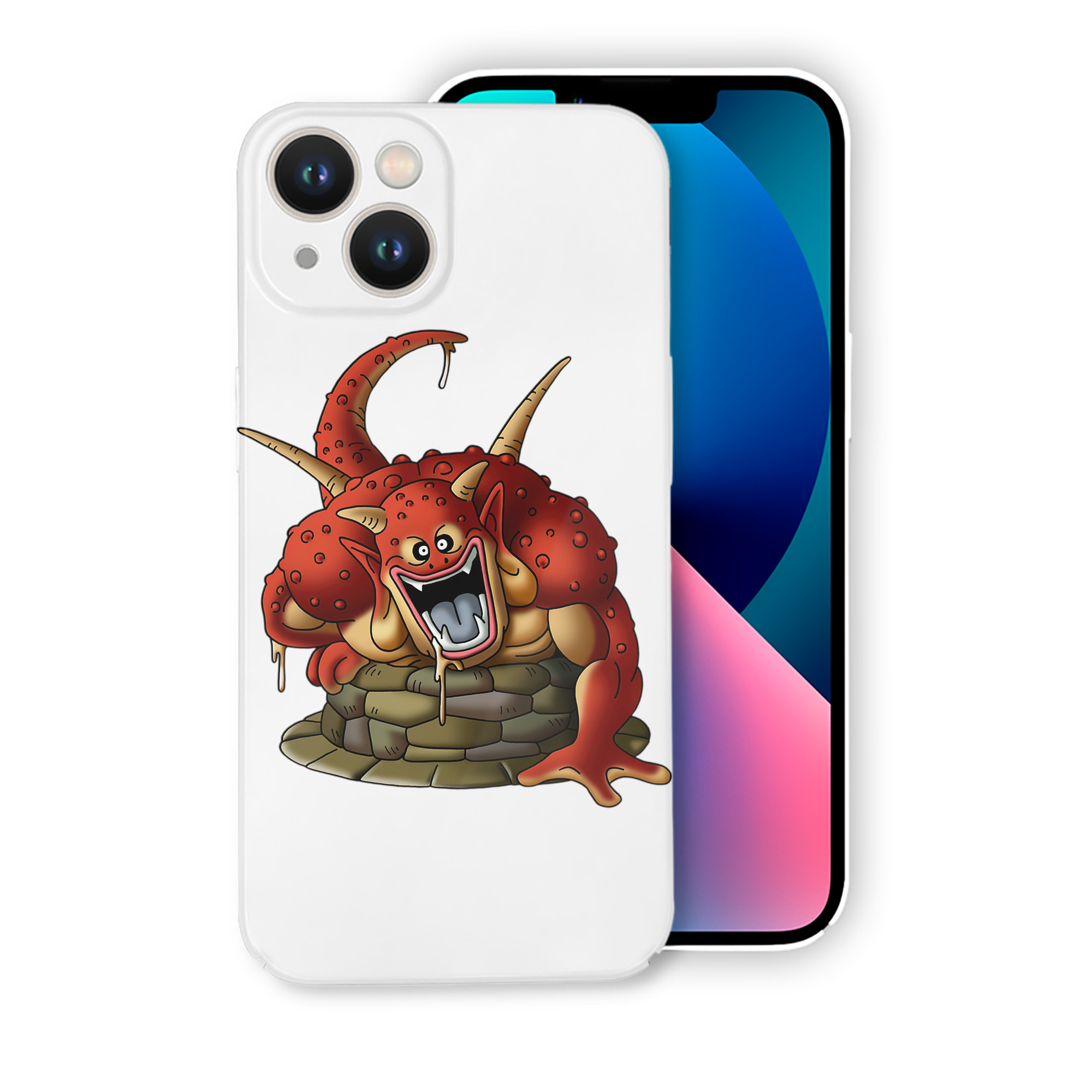 （画像用） ドラゴンクエスト Doragon Kuesuto Dragon Quest 【iPhone 14シリーズ対応】ハードケース